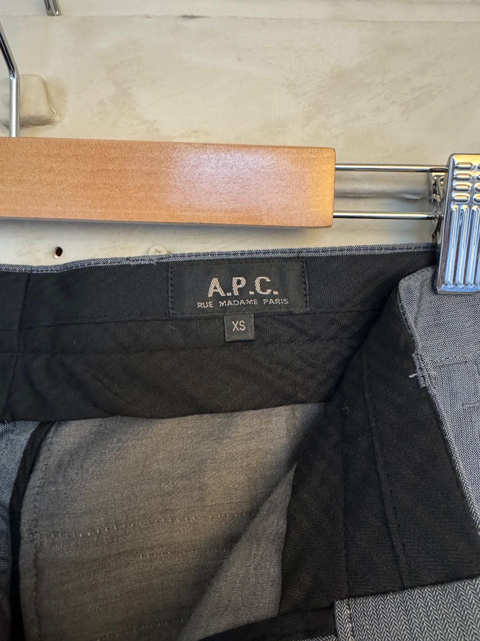 A.P.C. Blue/Grey A.P.C. Mens Cotton Suit Size 38R - 8 Thumbnail
