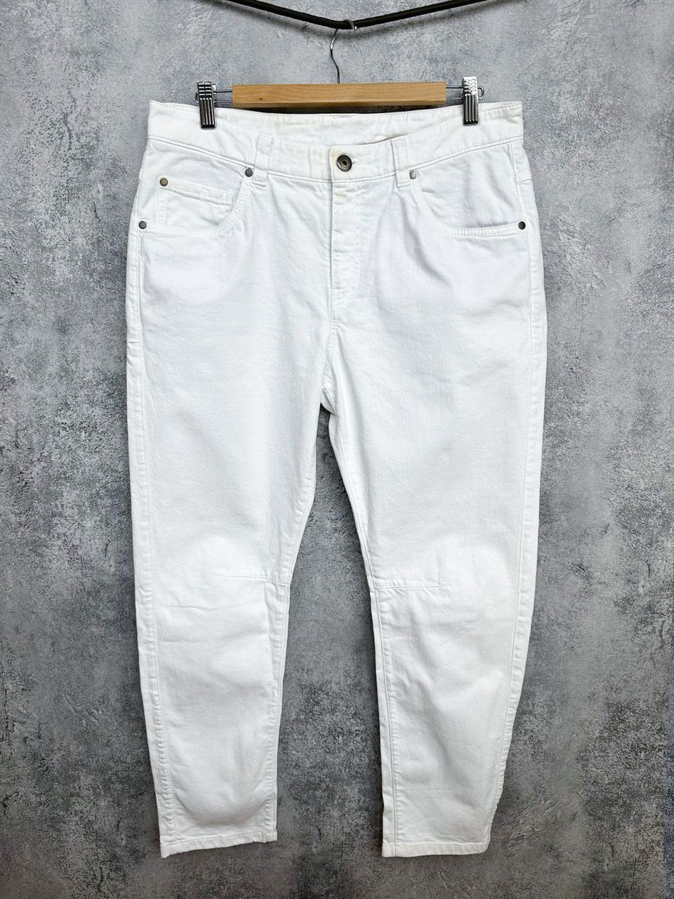 Brunello Cucinelli Brunello Cucinelli Denim Boyfriend Low Slung Jeans Pants Size 30" / US 8 / IT 44 - 1 Thumbnail