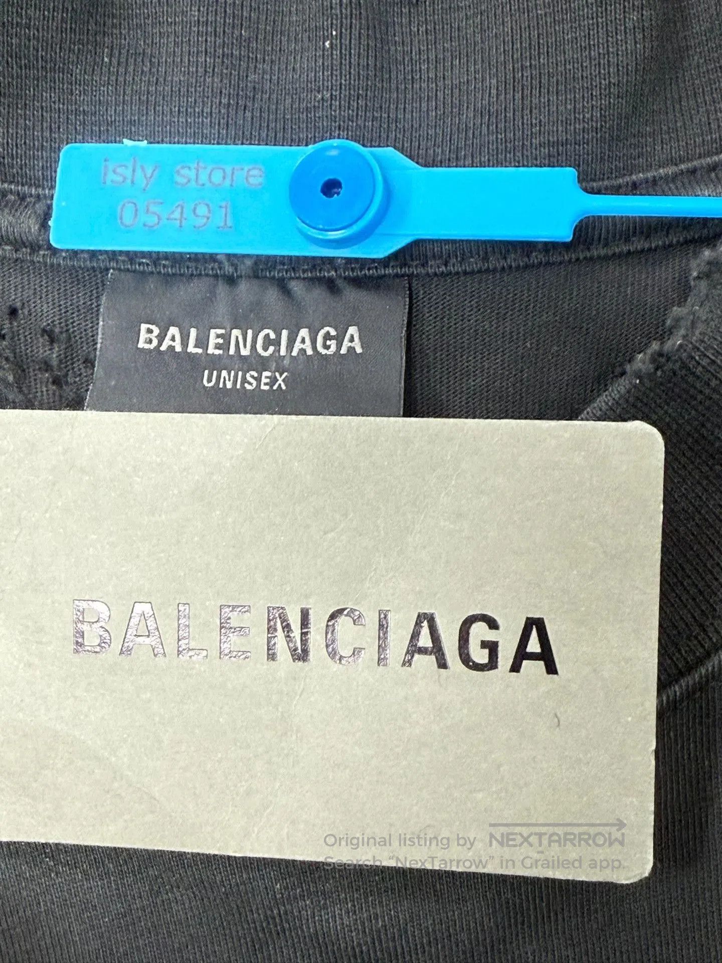 Balenciaga Balenciaga Distressed Back Letter Print Crewneck Tee. Size US S / EU 44-46 / 1 - 5 Thumbnail