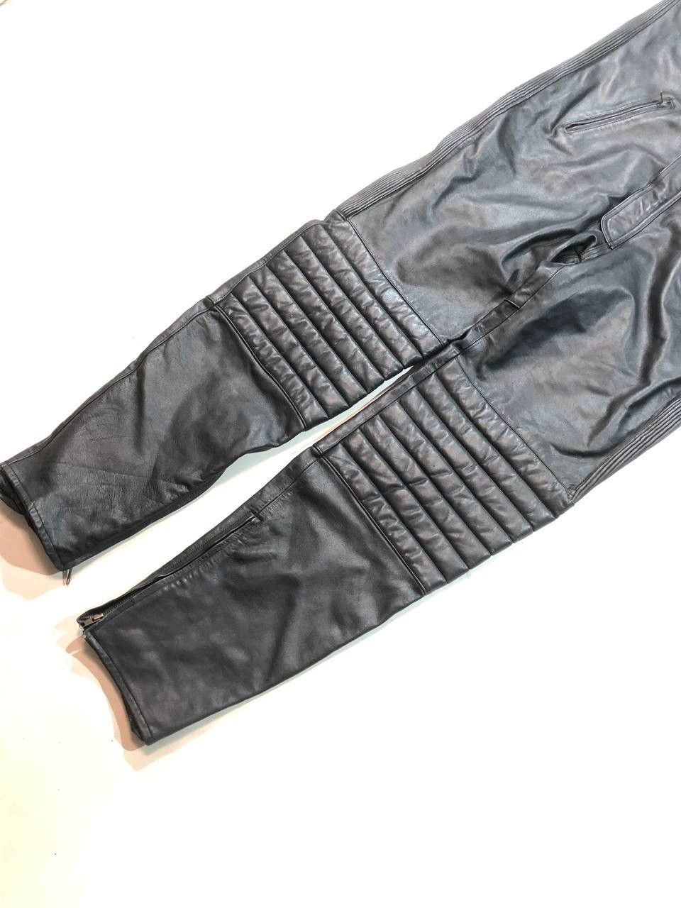 Genuine Leather × Vintage Krawehl Leder Overall Racing Biker Leather Vintage Size US 38 / EU 54 - 9 Thumbnail