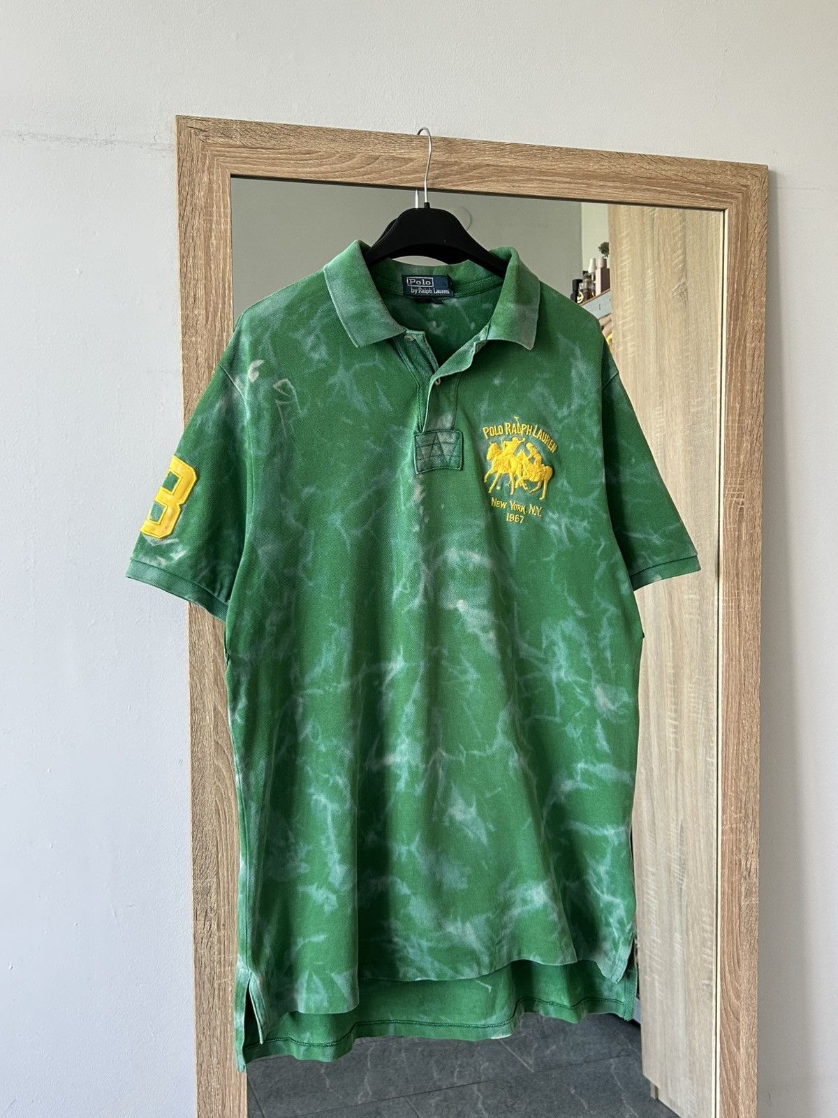 Vintage Polo Ralph Lauren big logo shirt tee Size US XL / EU 56 / 4 - 8 Thumbnail