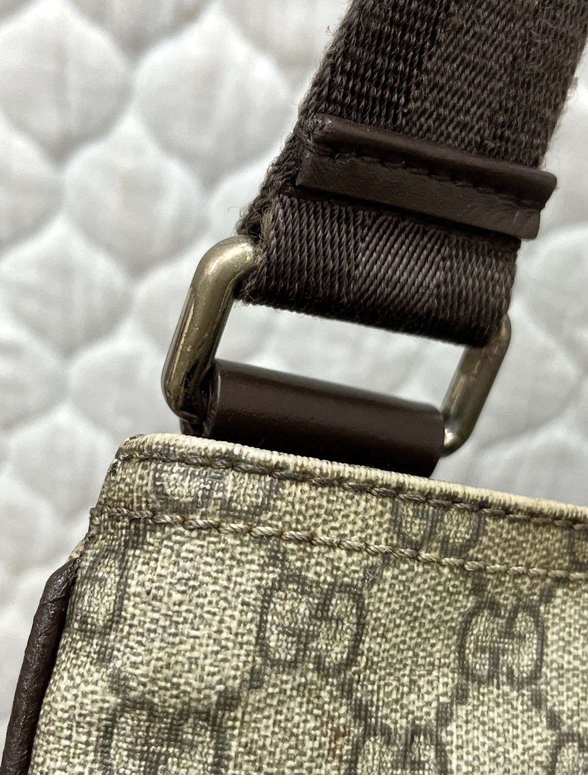 Gucci 🔥🔥🔥AUTHENTIC VINTAGE GUCCI MONOGRAM BAG Size ONE SIZE - 8 Thumbnail