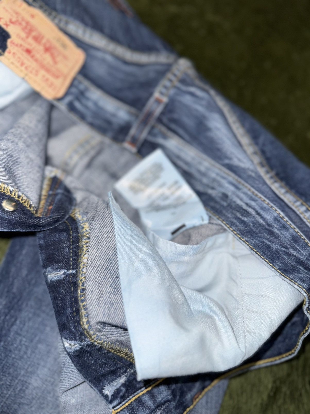 Levi's [W32/L30] Levi’s 501 Europe Release Vintage wash Denim Pants Size US 32 / EU 48 - 4 Thumbnail