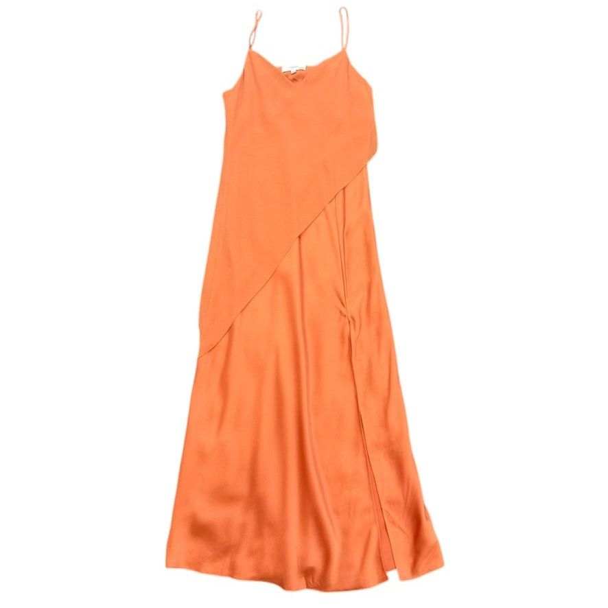 Jonathan Saunders Saunders x RTR Chiffon Overlay Dress in Orange, Size US 4 Size S / US 4 / IT 40 - 4 Thumbnail
