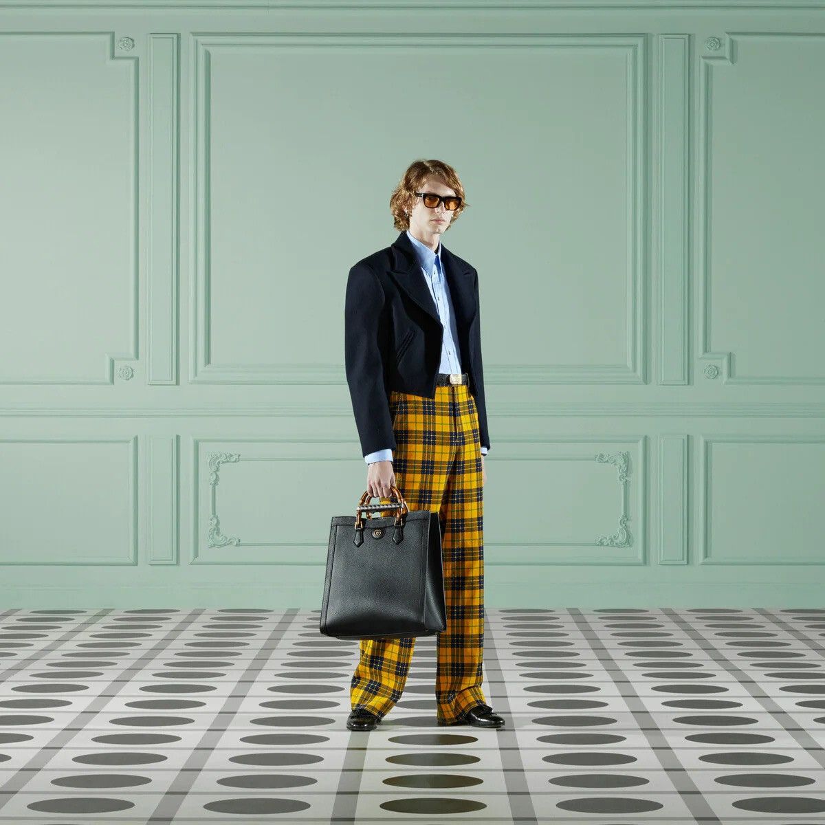 Gucci Gucci Straight-Leg Checked Tartan Cotton Trousers 44 Size US 44 / EU 60 - 10 Thumbnail