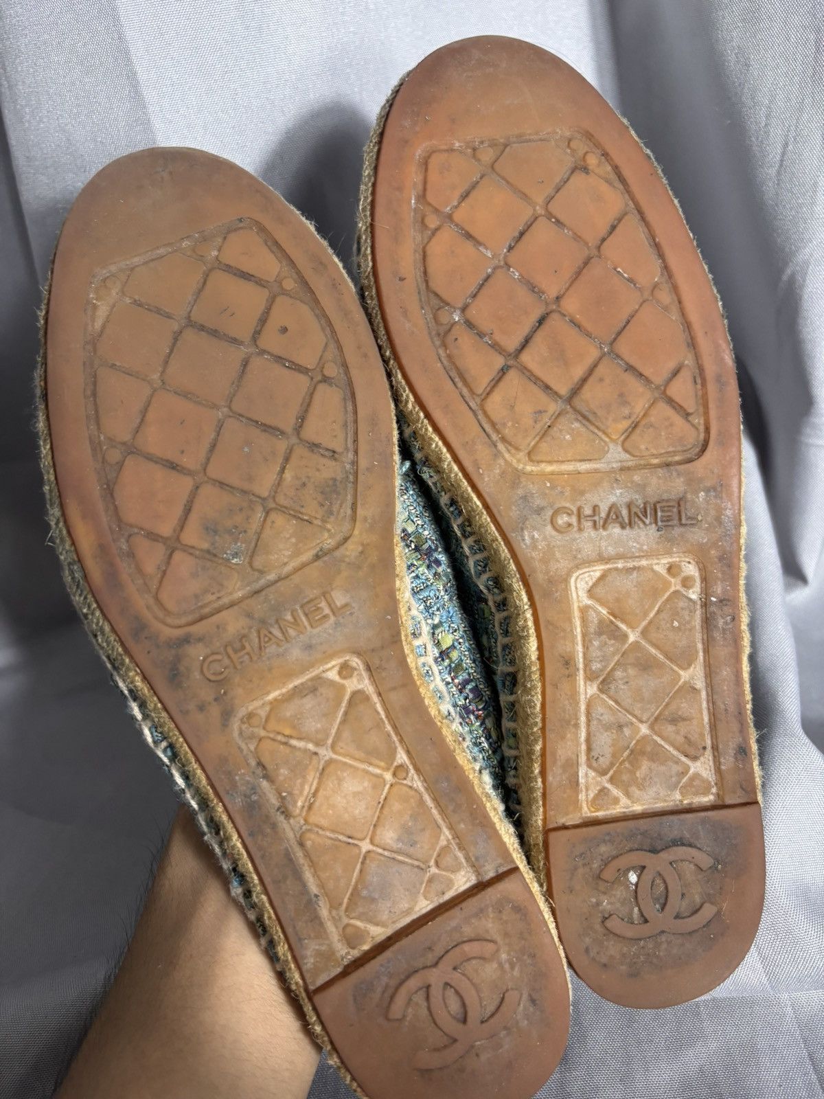 Chanel Chanel CC Espadrille Size US 7 / IT 37 - 10 Thumbnail