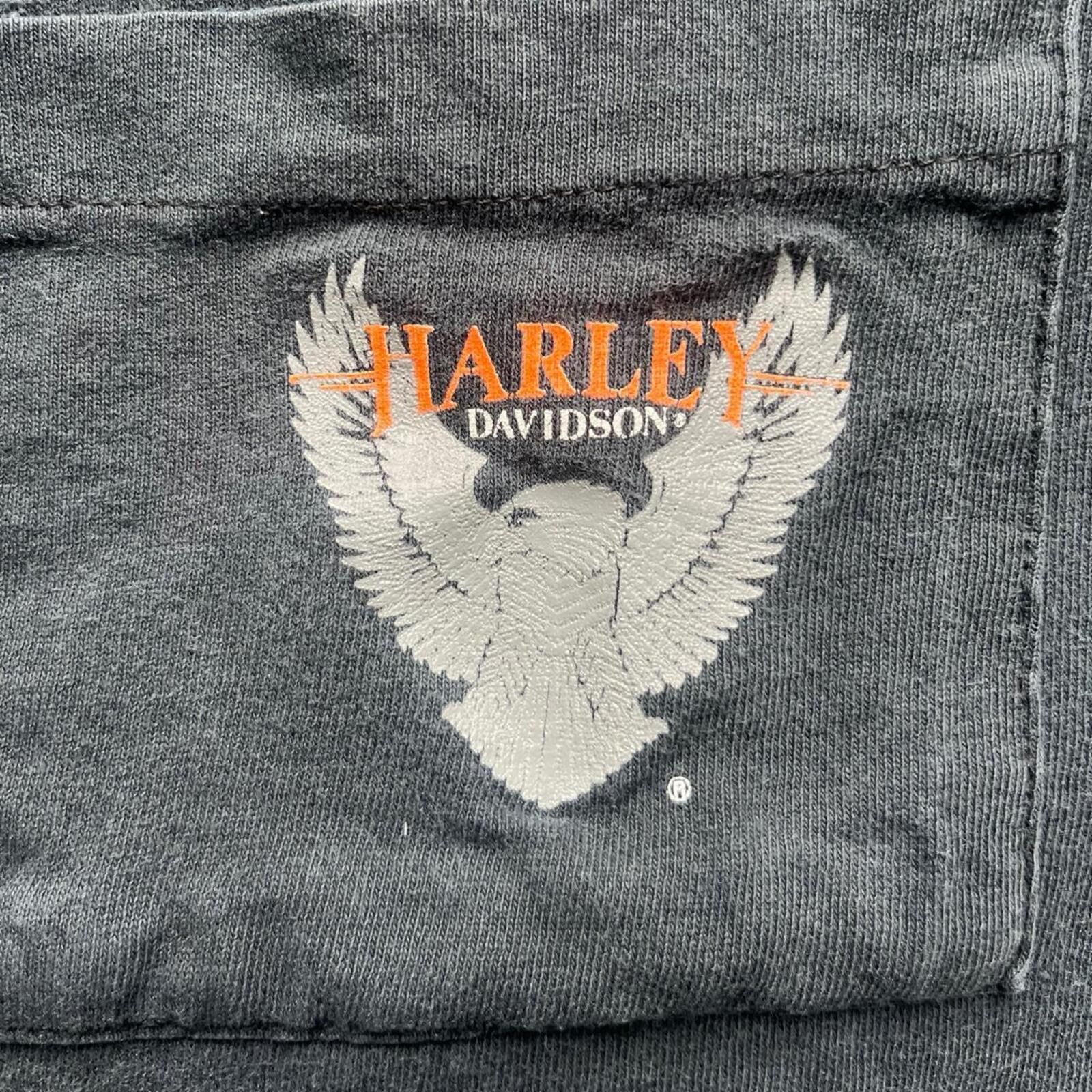Harley Davidson Vintage 1990s Harley Davidson Graphic T-Shirt Size 2XL Size US XXL / EU 58 / 5 - 4 Thumbnail