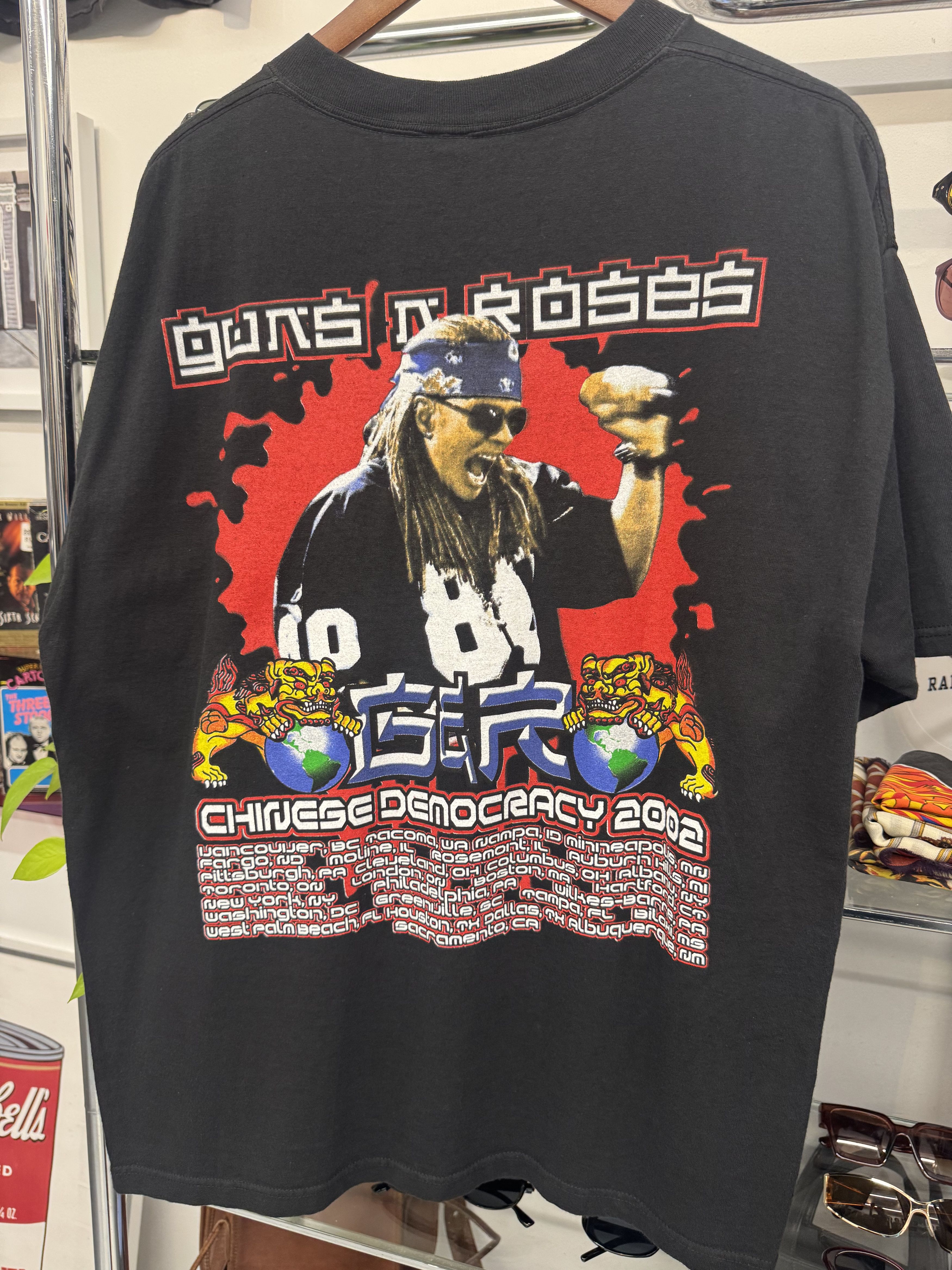 Delta Vintage Guns N Roses Tshirt Size US XL / EU 56 / 4 - 4 Thumbnail