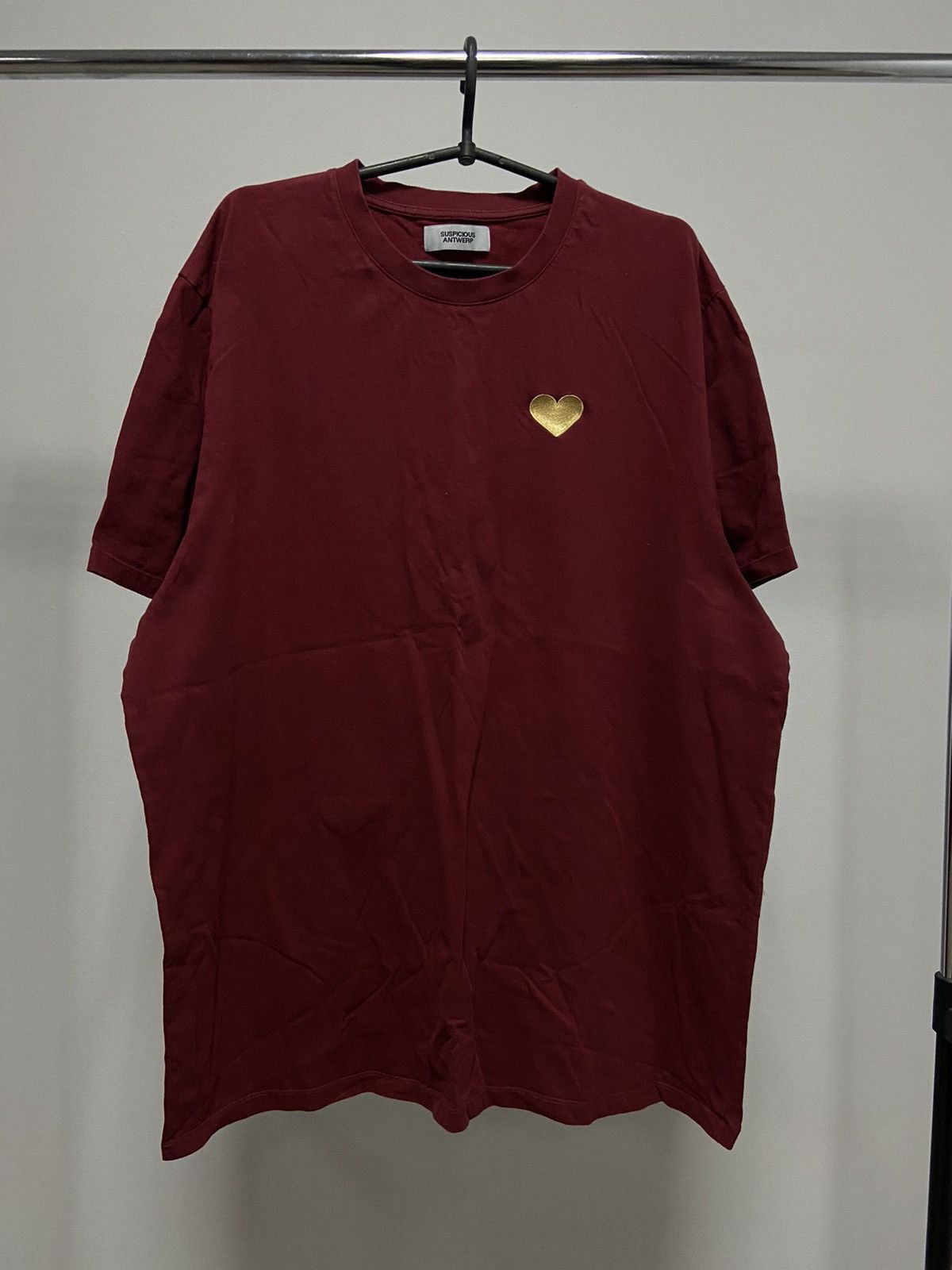 Suspicious Antwerp × Vintage Suspicious Antwerp Vintage T Shirt Big Logo Size US XXL / EU 58 / 5 - 2 Thumbnail