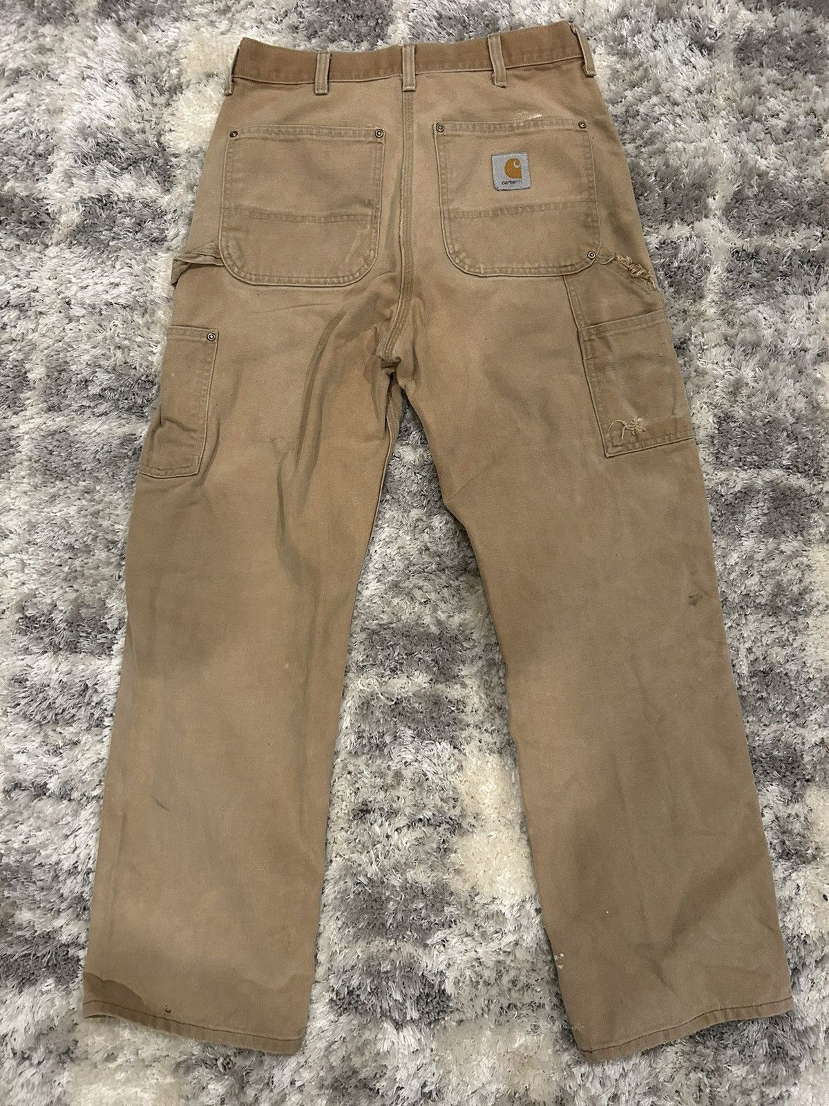 Carhartt Carhartt Tan Khaki Workwear Pants Size US 32 / EU 48 - 2 Thumbnail