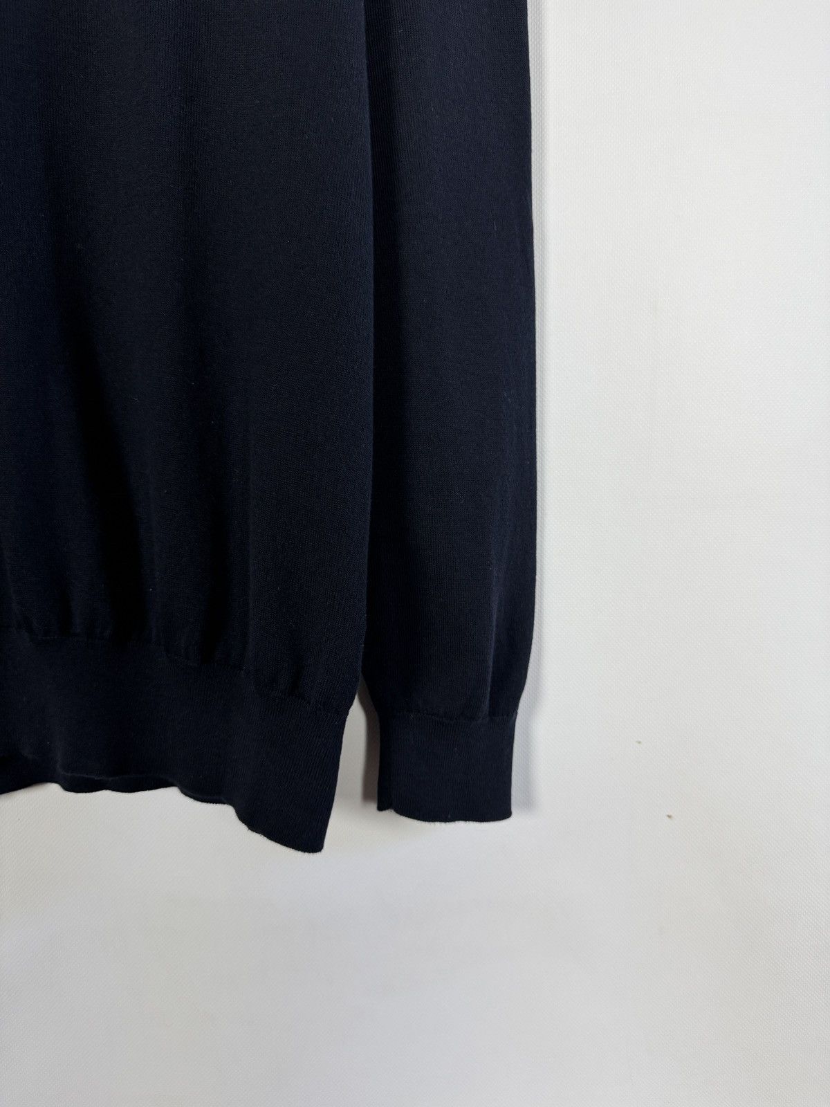 Hugo Boss BOSS Hugo Boss 1/4 Zip Sweater Finest Italian Yarn Size XXL Size US XXL / EU 58 / 5 - 5 Thumbnail