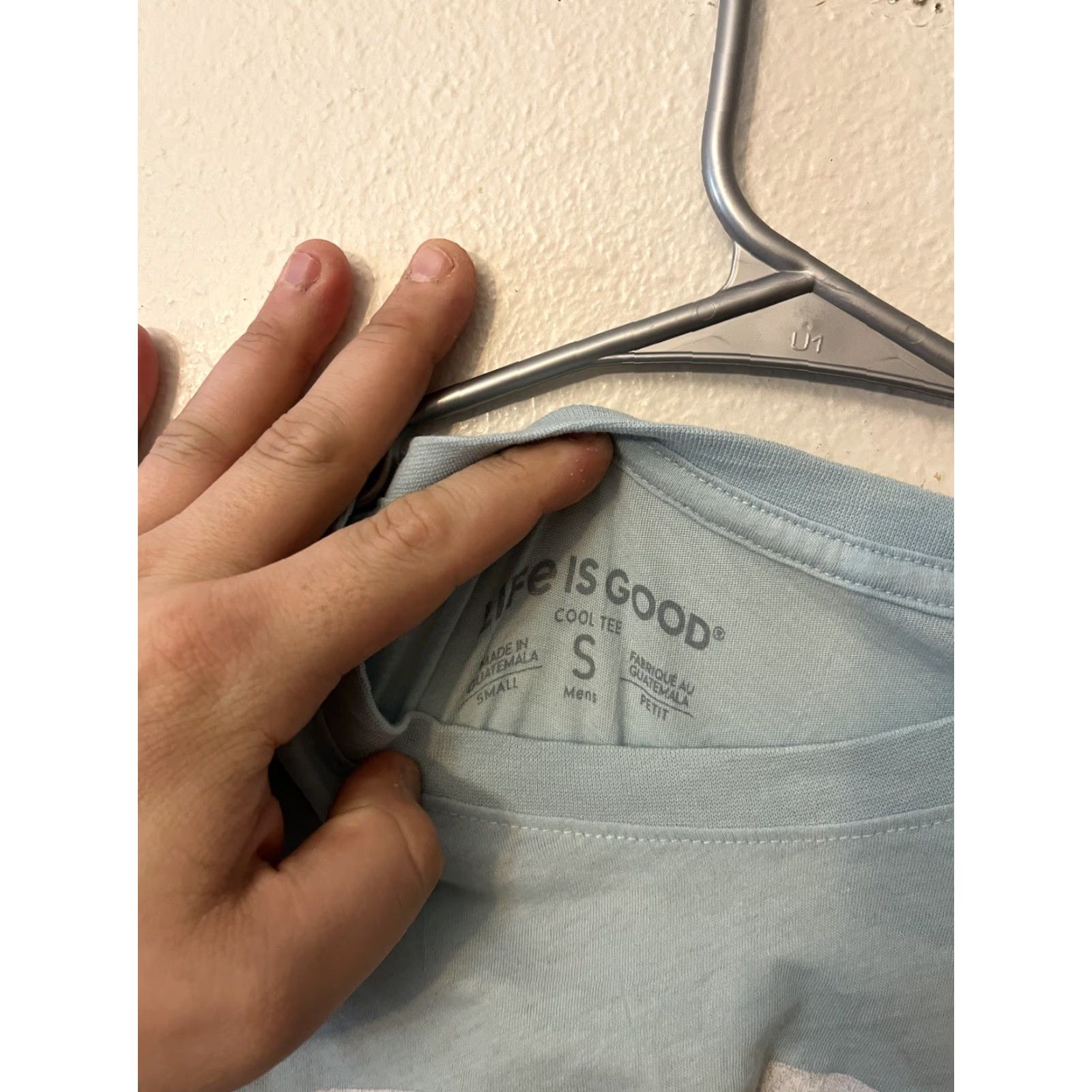 Life is Good Life is Good Cool Tee T-Shirt Blue Island Surfboard Beach Sun Mens Size S Size US S / EU 44-46 / 1 - 2 Thumbnail