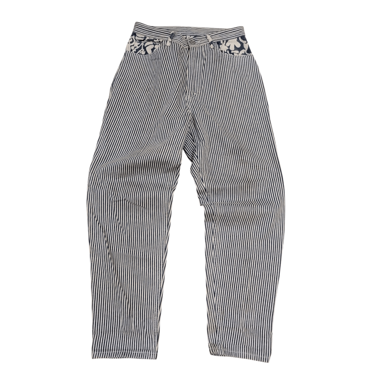American Apparel Vintage America Jeans stripe hickory and floral Size US 30 / EU 46 - 1 Thumbnail