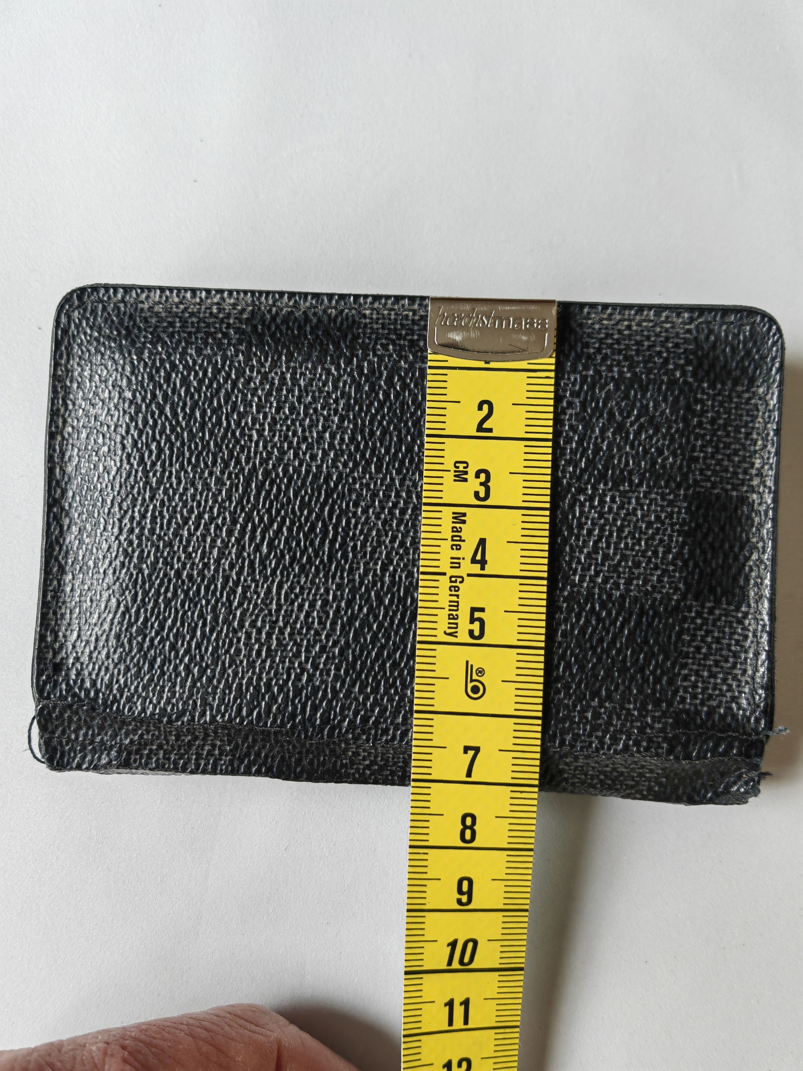 Louis Vuitton Louis Vuitton Card Holder Wallet Graphite Damier Black Size ONE SIZE - 10 Thumbnail