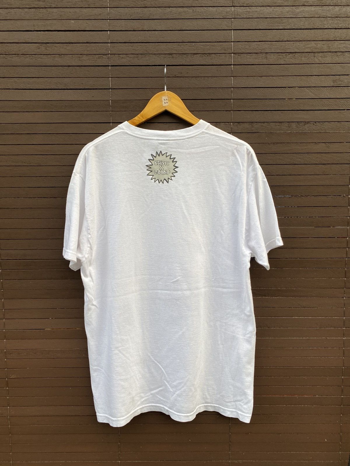 Stussy × Vintage Vintage Stussy x Pound Stu York Crew Photo tee Size US L / EU 52-54 / 3 - 3 Thumbnail