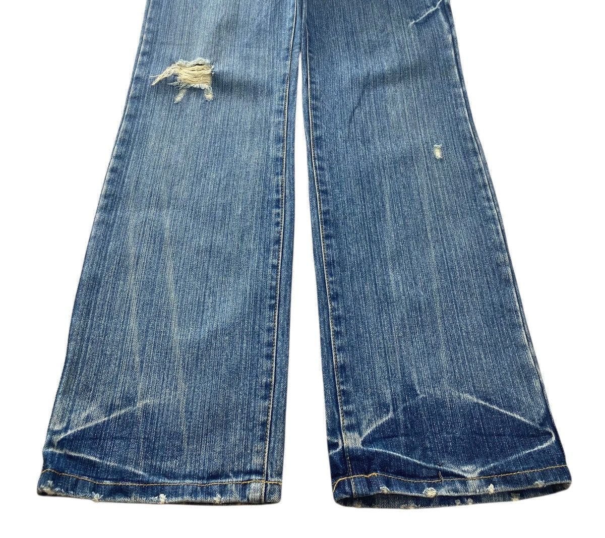Japanese Brand Japanese Brand Blue Wash Style Straight Leg Jeans Size US 32 / EU 48 - 5 Thumbnail