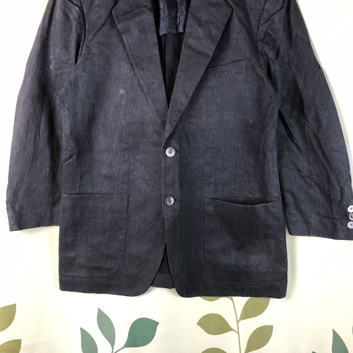 Burberry Burberry london vintage Dark Blue Blazer #7451 Size M / US 6-8 / IT 42-44 - 3 Thumbnail