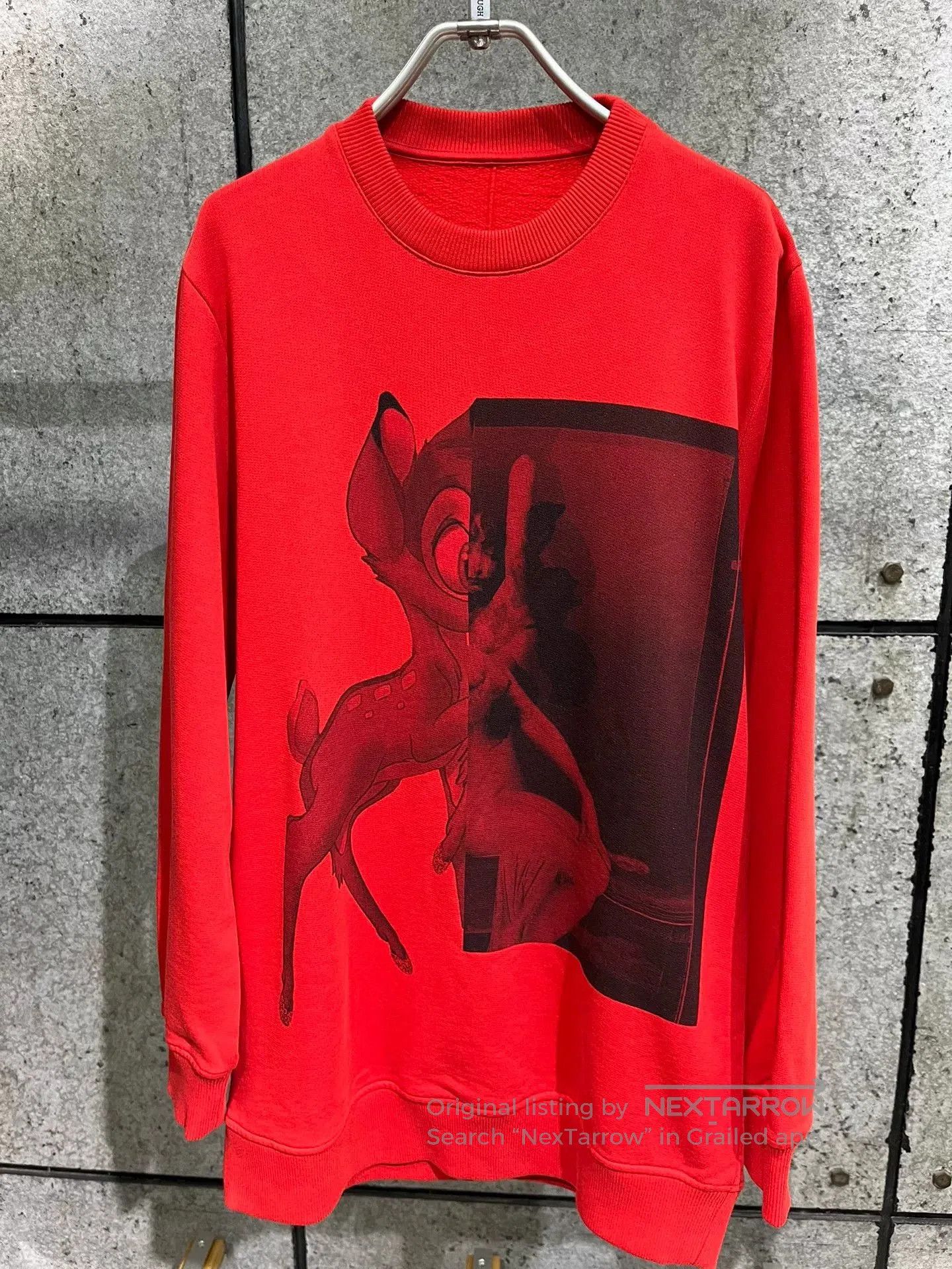 Givenchy Givenchy Red Deer Sweatshirt XS. Size US XS / EU 42 / 0 - 1 Thumbnail