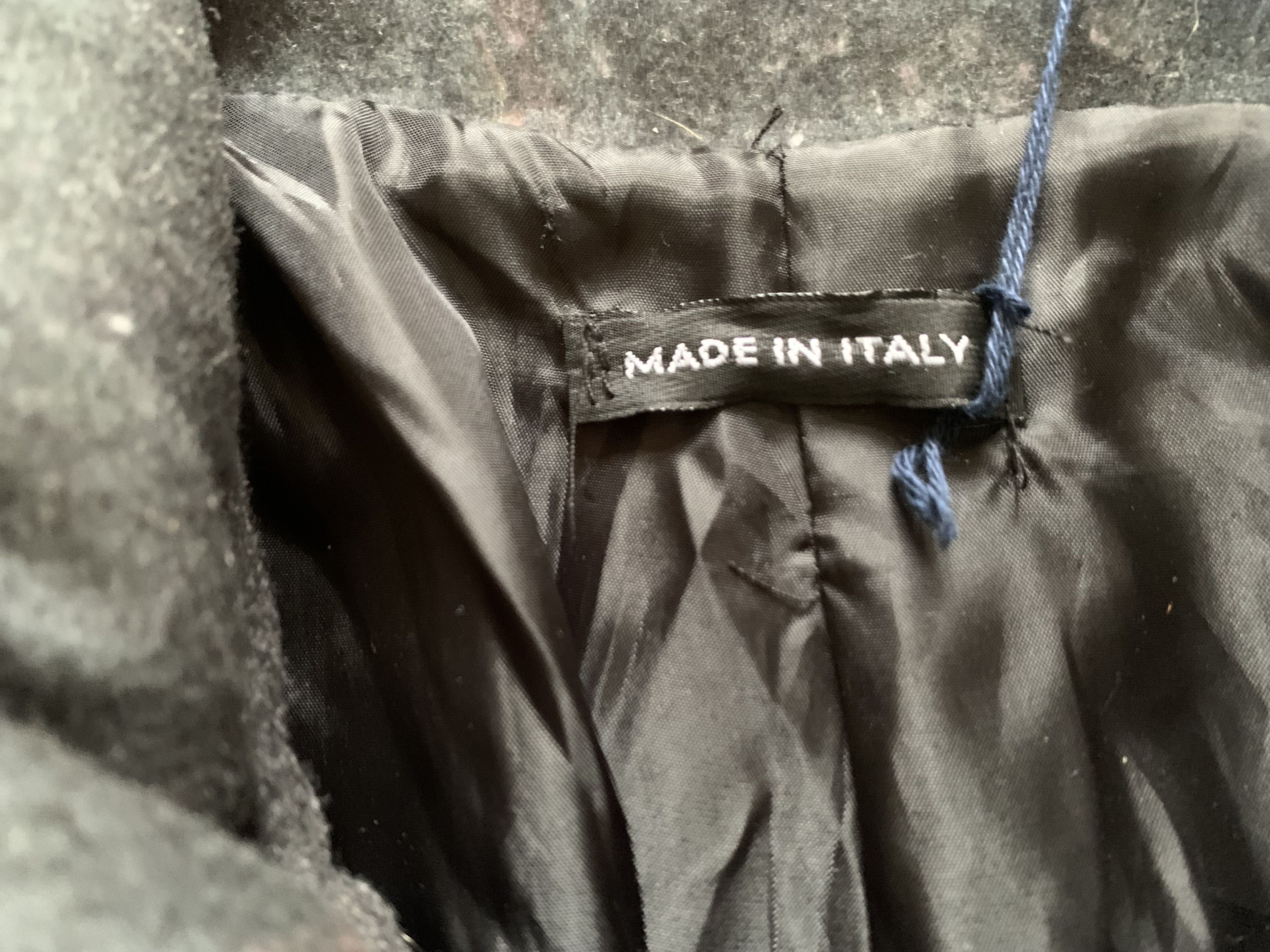 Other Y.Y. Made in Italy Wool Blend Artistic Print Coat Size XL / US 12-14 / IT 48-50 - 7 Thumbnail