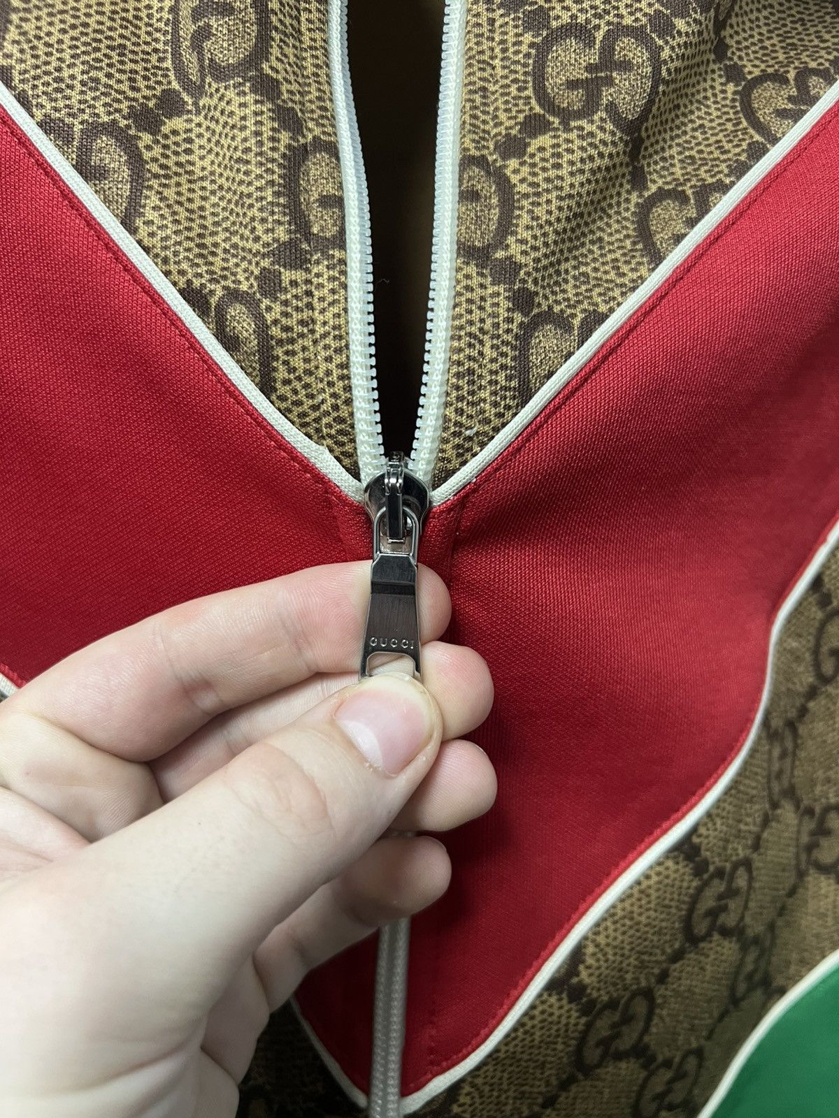Gucci Gucci Monogram Logo GG Jacquard Track Suit Zip-up Jacket Size US M / EU 48-50 / 2 - 4 Thumbnail