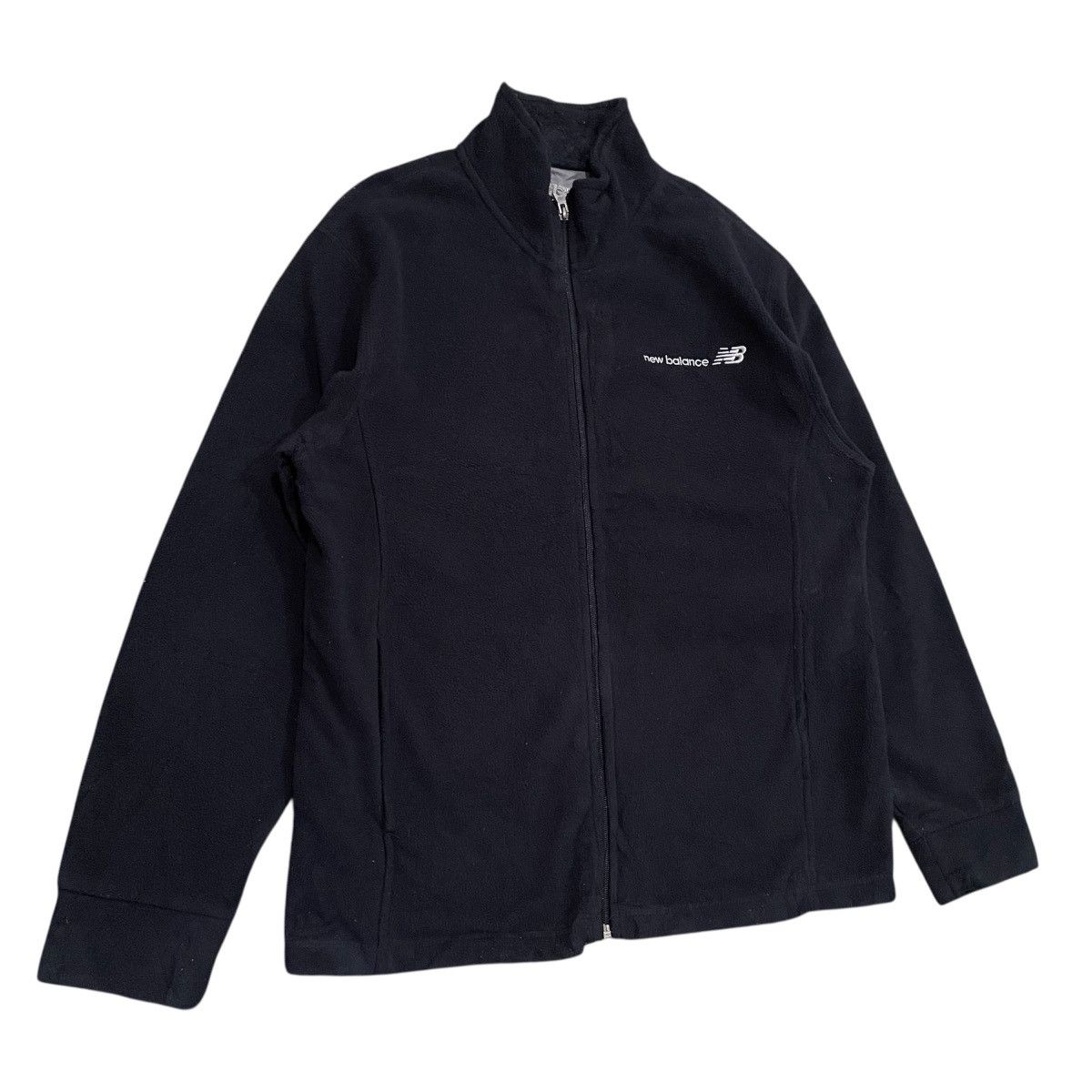 New Balance Y2K New Balance Embroidered Logo Fleece Jacket Size US L / EU 52-54 / 3 - 2 Thumbnail