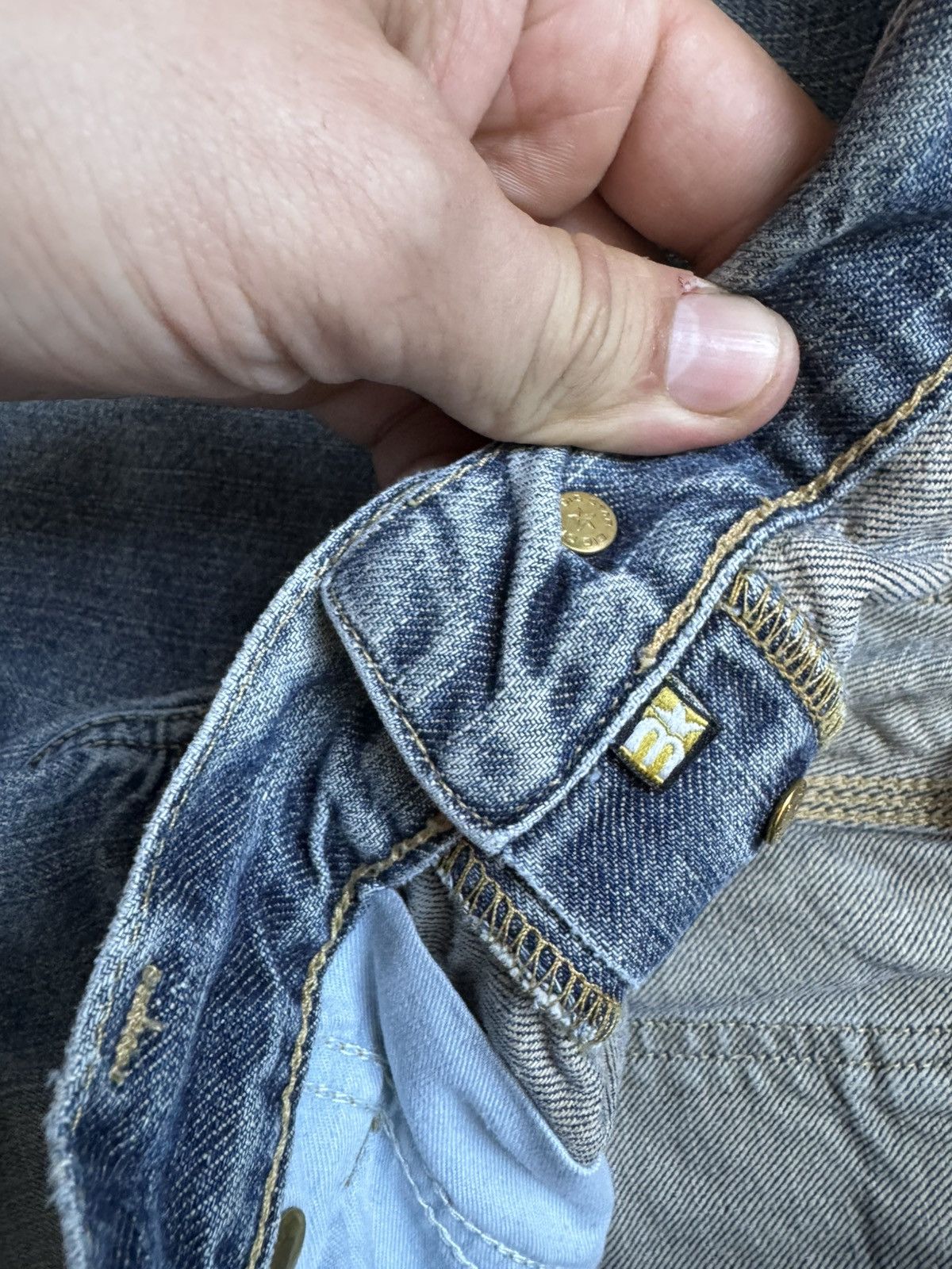 Big Star × Vintage Y2K Vintage Big Star Workwear Denim Rap Pants Size US 34 / EU 50 - 4 Thumbnail