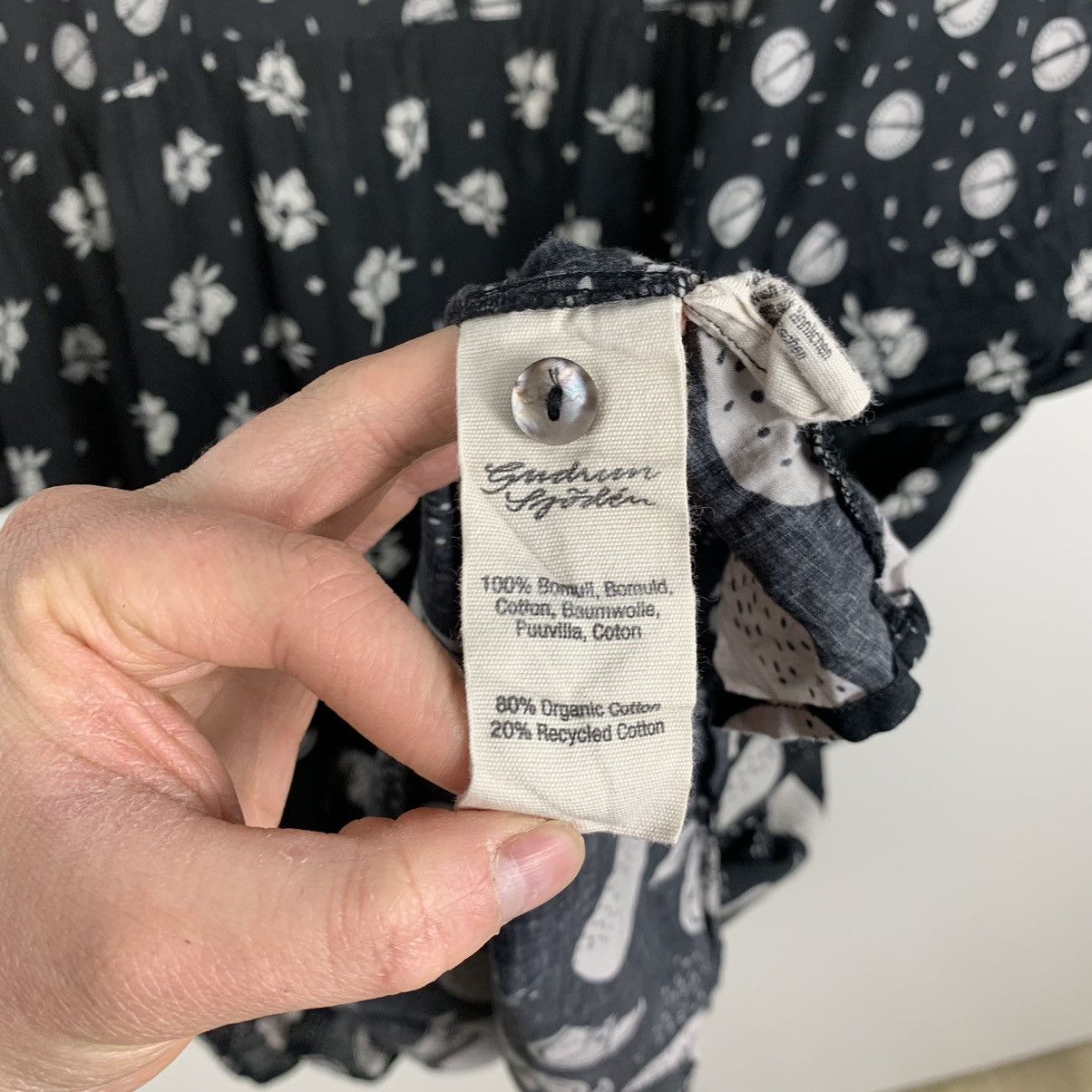 Gudrun Sjoden Women’s Gudrun Sjoden Floral Dress Button Up Short Sleeve XL Size XL / US 12-14 / IT 48-50 - 18 Thumbnail