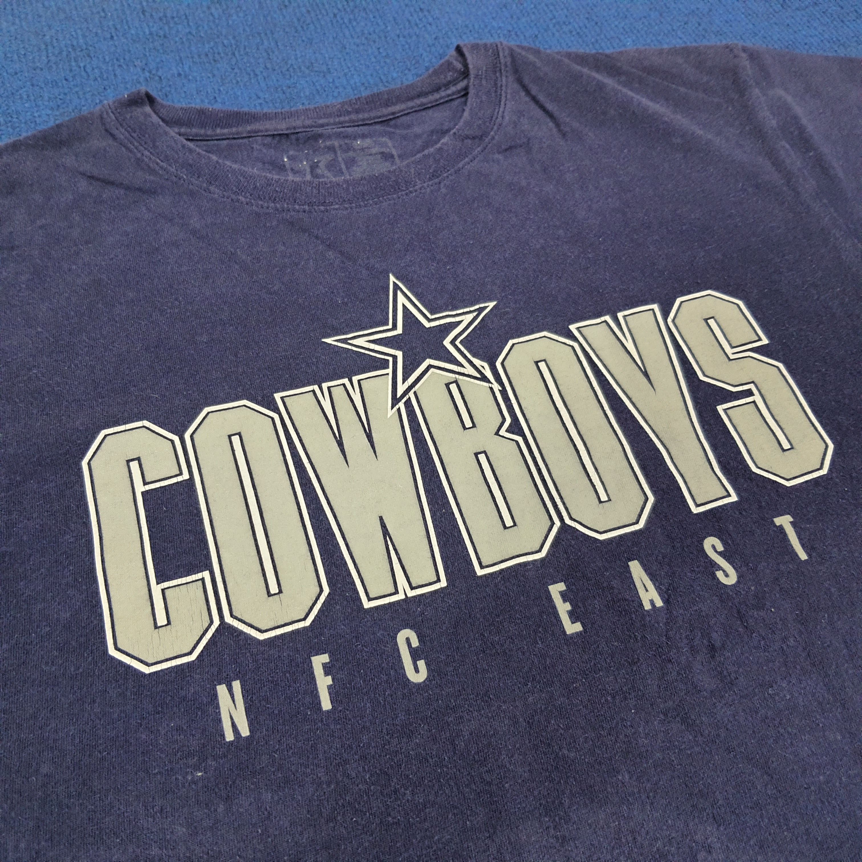 NFL × Vintage Vintage NFL Cowboys NFC East National Football League Tshirt Size US M / EU 48-50 / 2 - 2 Thumbnail