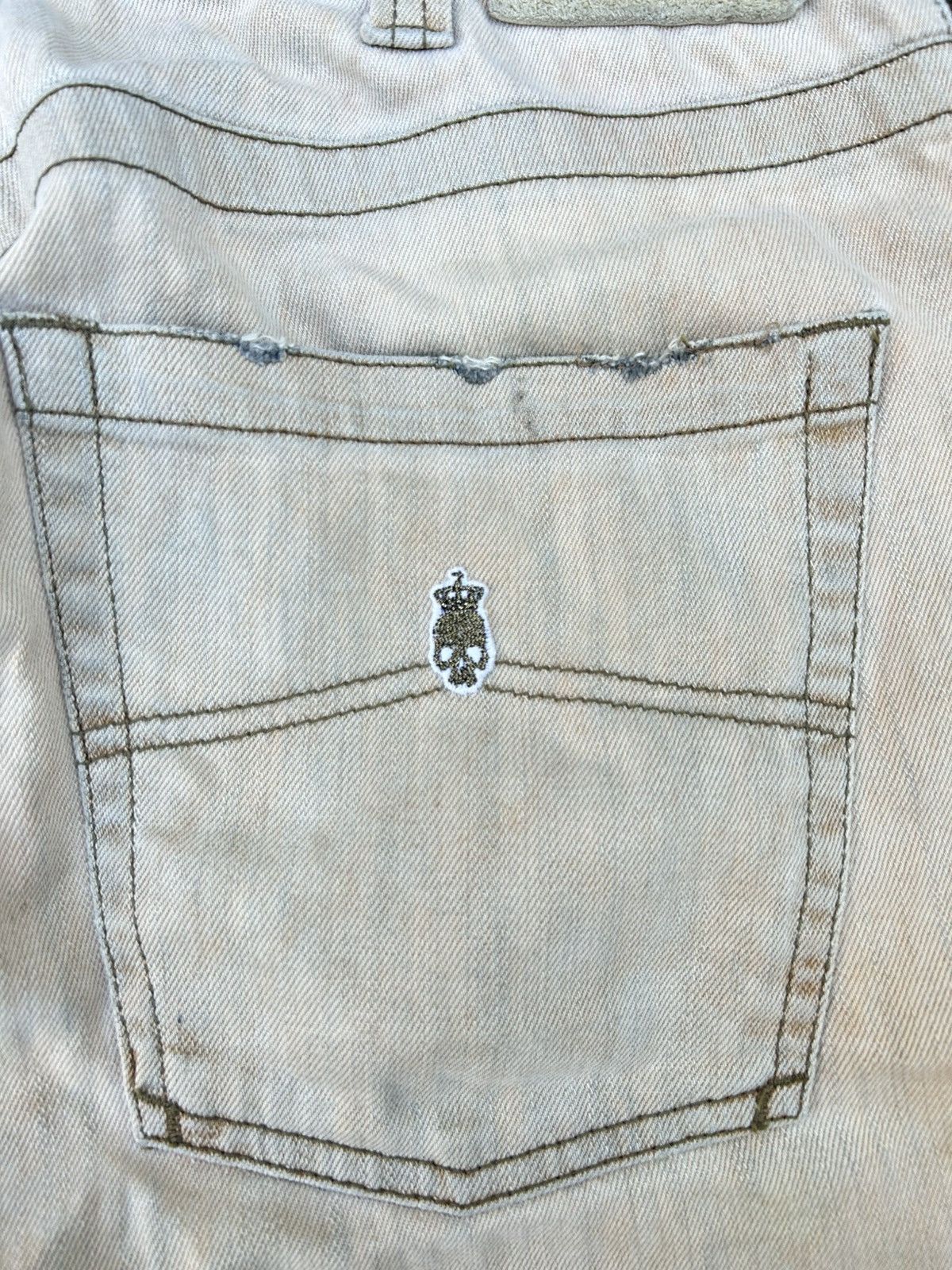 Emporio Armani Emporio Armani distressed super baggy faded tea denim pants Size US 31 - 7 Thumbnail