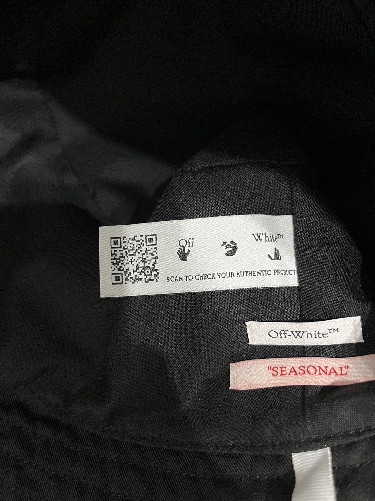 Off-White Off-White Weed Bucket Hat Size ONE SIZE - 5 Thumbnail