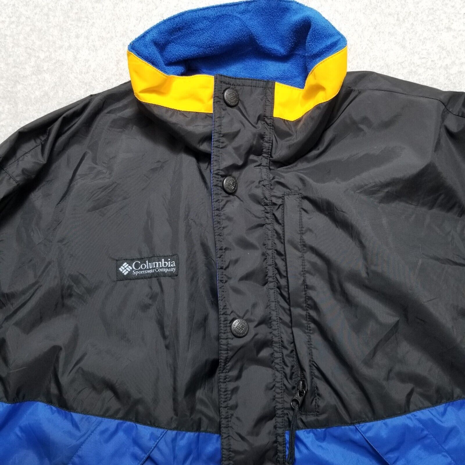 Columbia Columbia Jacket Mens Small Blue Full Zip Pockets Size US S / EU 44-46 / 1 - 3 Thumbnail