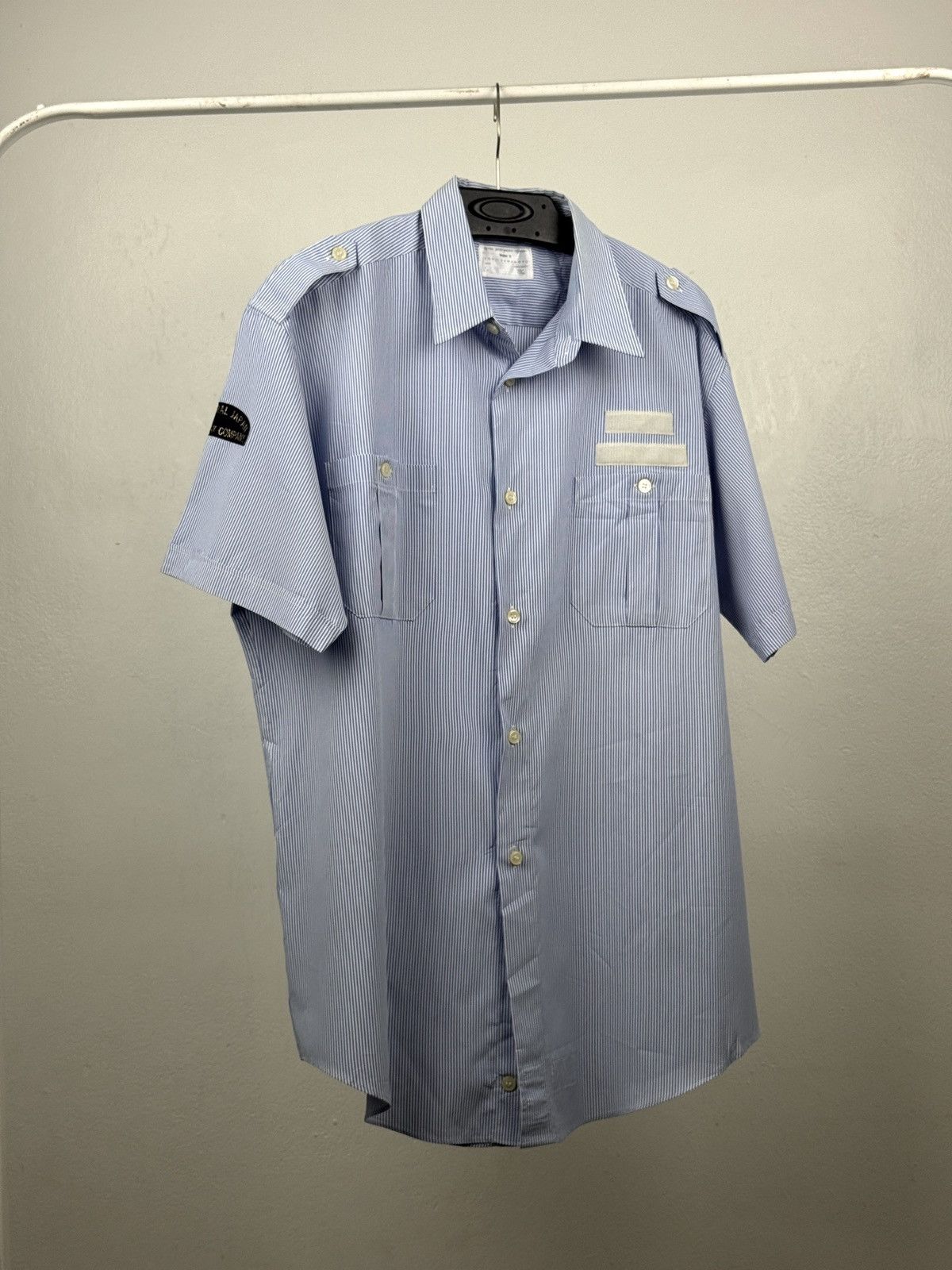 Yohji Yamamoto Yohji Yamamoto stripe central Japan Railway shirt Size US XL / EU 56 / 4 - 1 Thumbnail