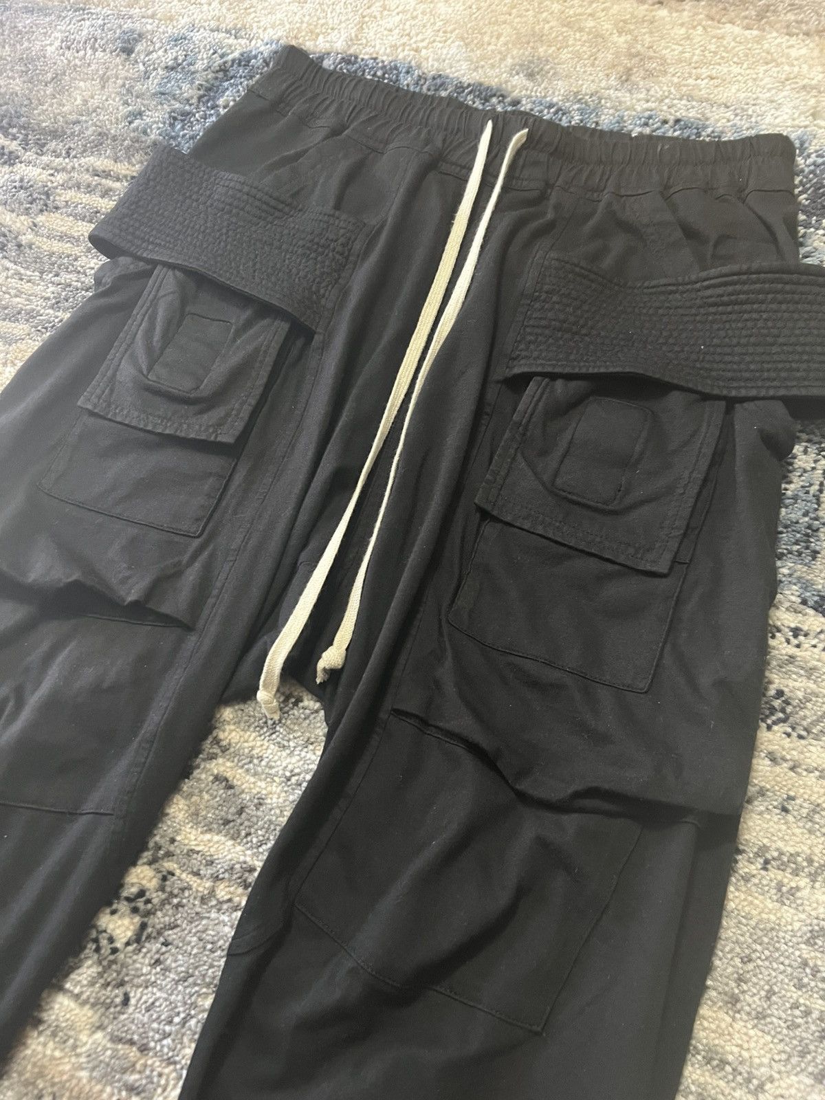 Rick Owens Rick Owens Creatch Cargo Sweatpants Size US 30 / EU 46 - 2 Thumbnail