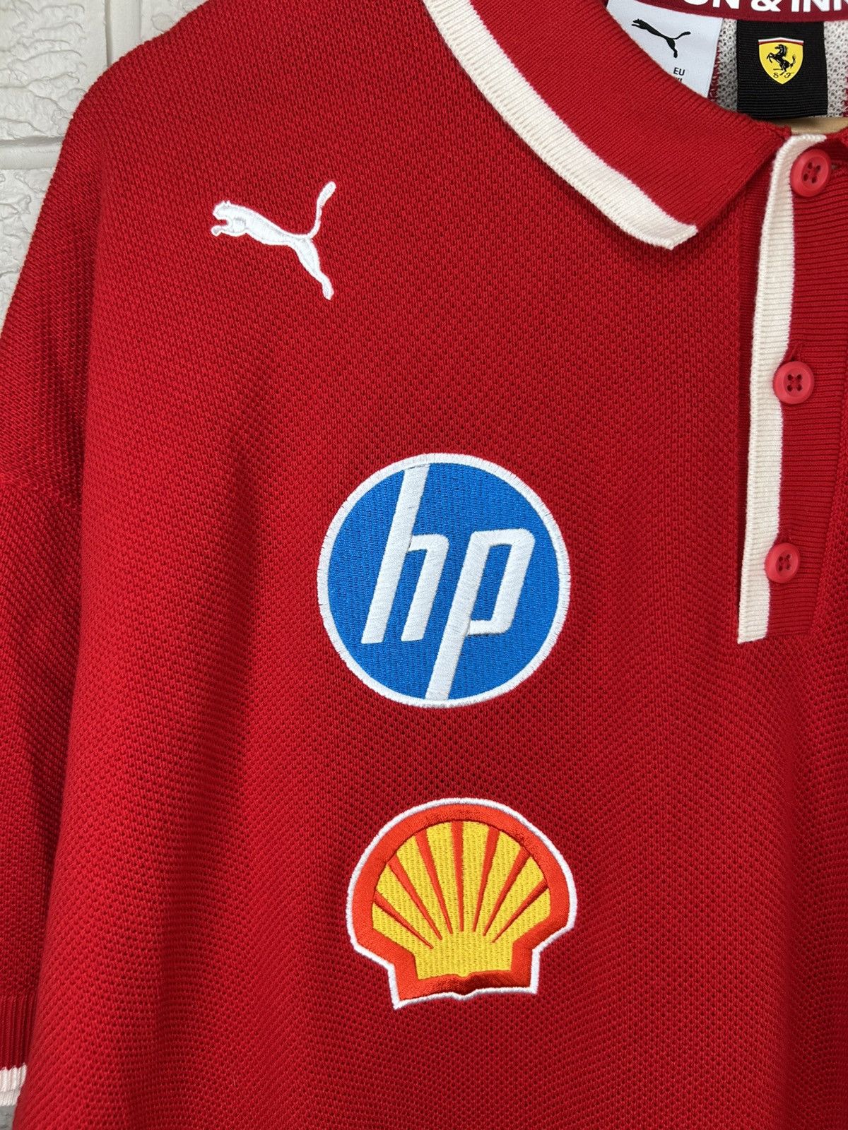 Ferrari × Puma Puma Ferrari Scuderia Knit Polo Shirt Size US XXL / EU 58 / 5 - 6 Thumbnail