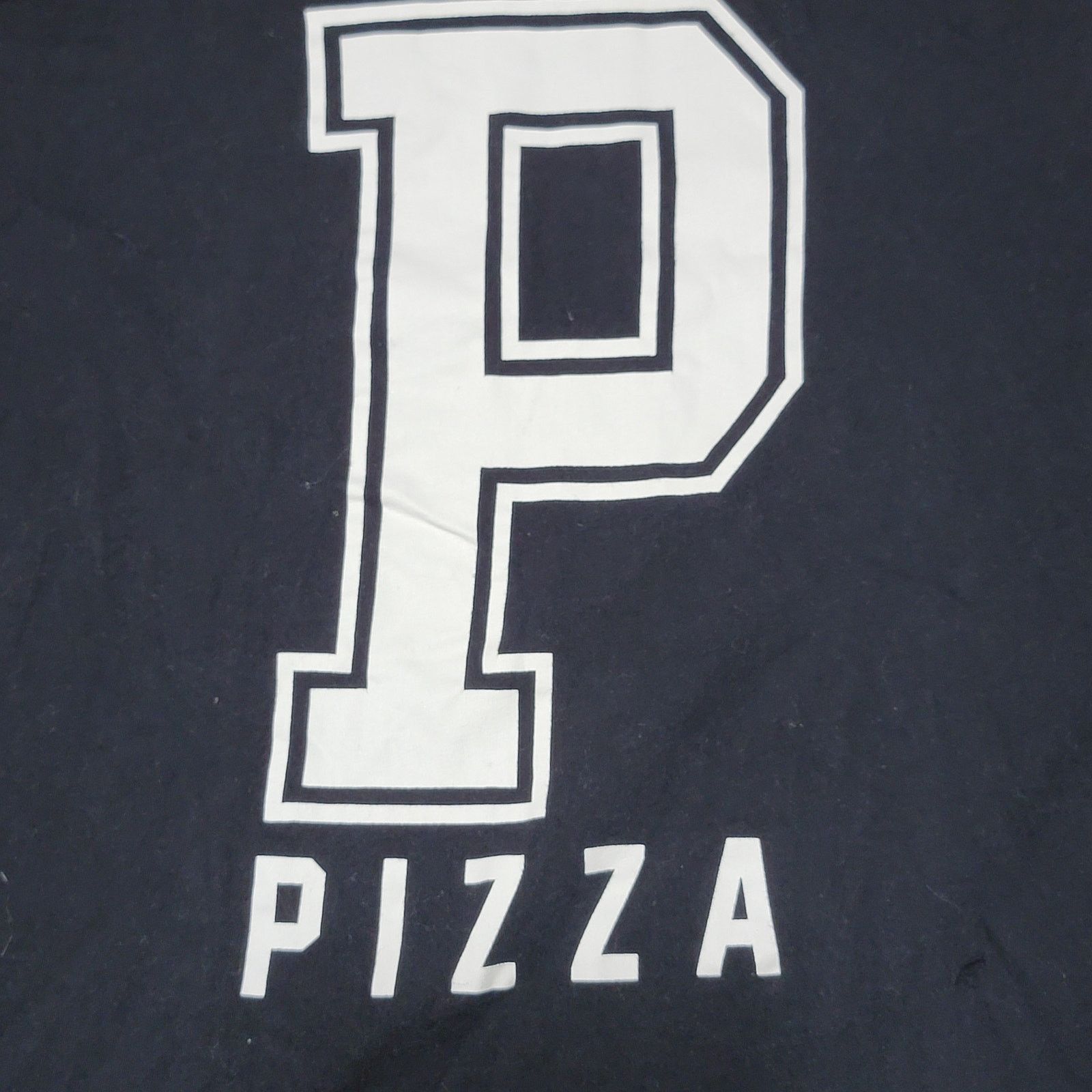 Forever 21 Forever 21 B&W Tee "Pizza" - Size Small Size S / US 4 / IT 40 - 2 Thumbnail