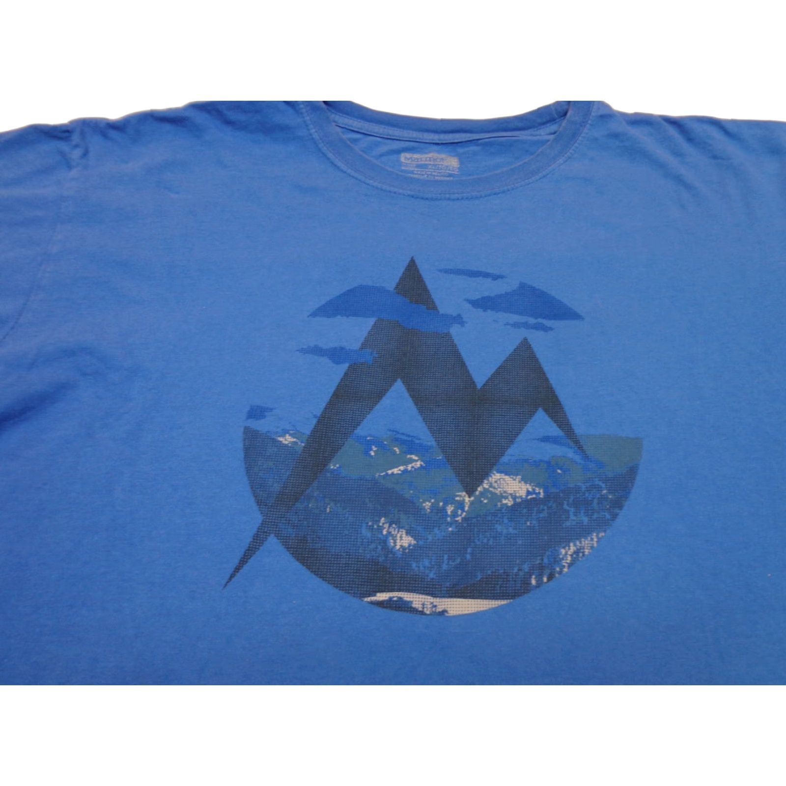 Marmot Marmot Mountains Graphic Blue T Shirt XL Mens Shirt Size XL Blue Marmot Mountains Graphic T Shirt XL Mens Size US XL / EU 56 / 4 - 1 Thumbnail