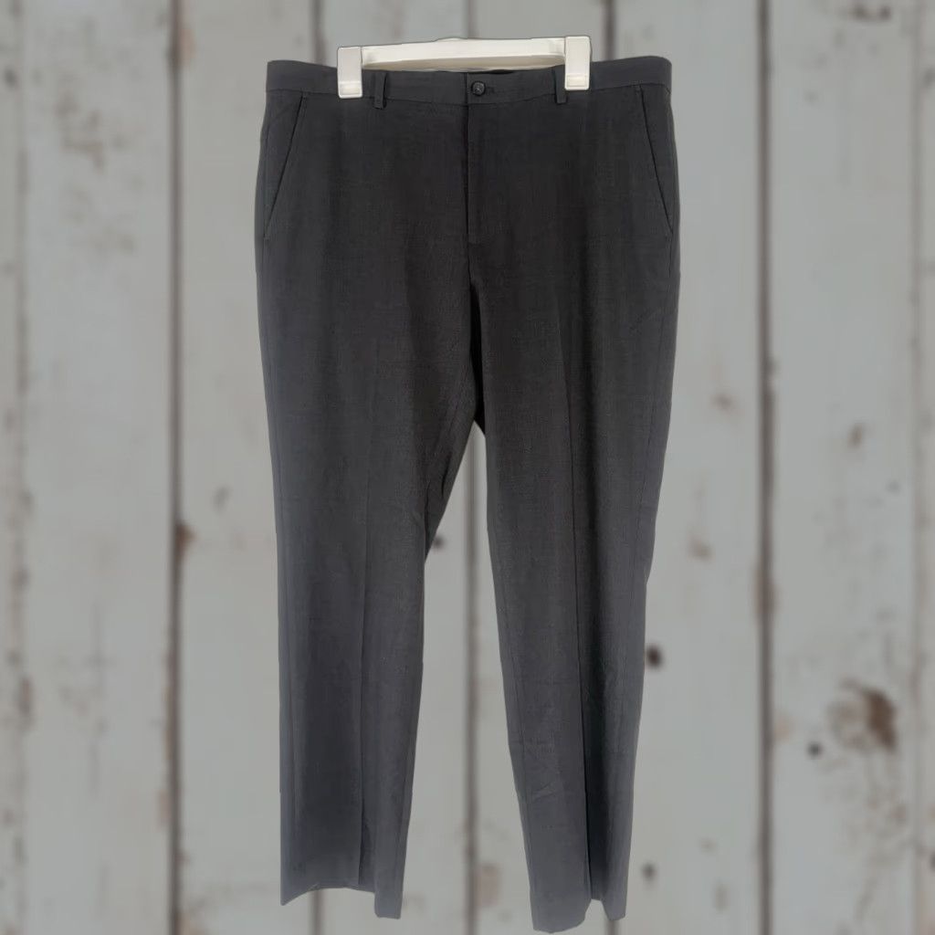 Calvin Klein Calvin Klein Slim Fit Stretch Dress Pants Men’s 36x30 Gray Size US 36 / EU 52 - 1 Thumbnail