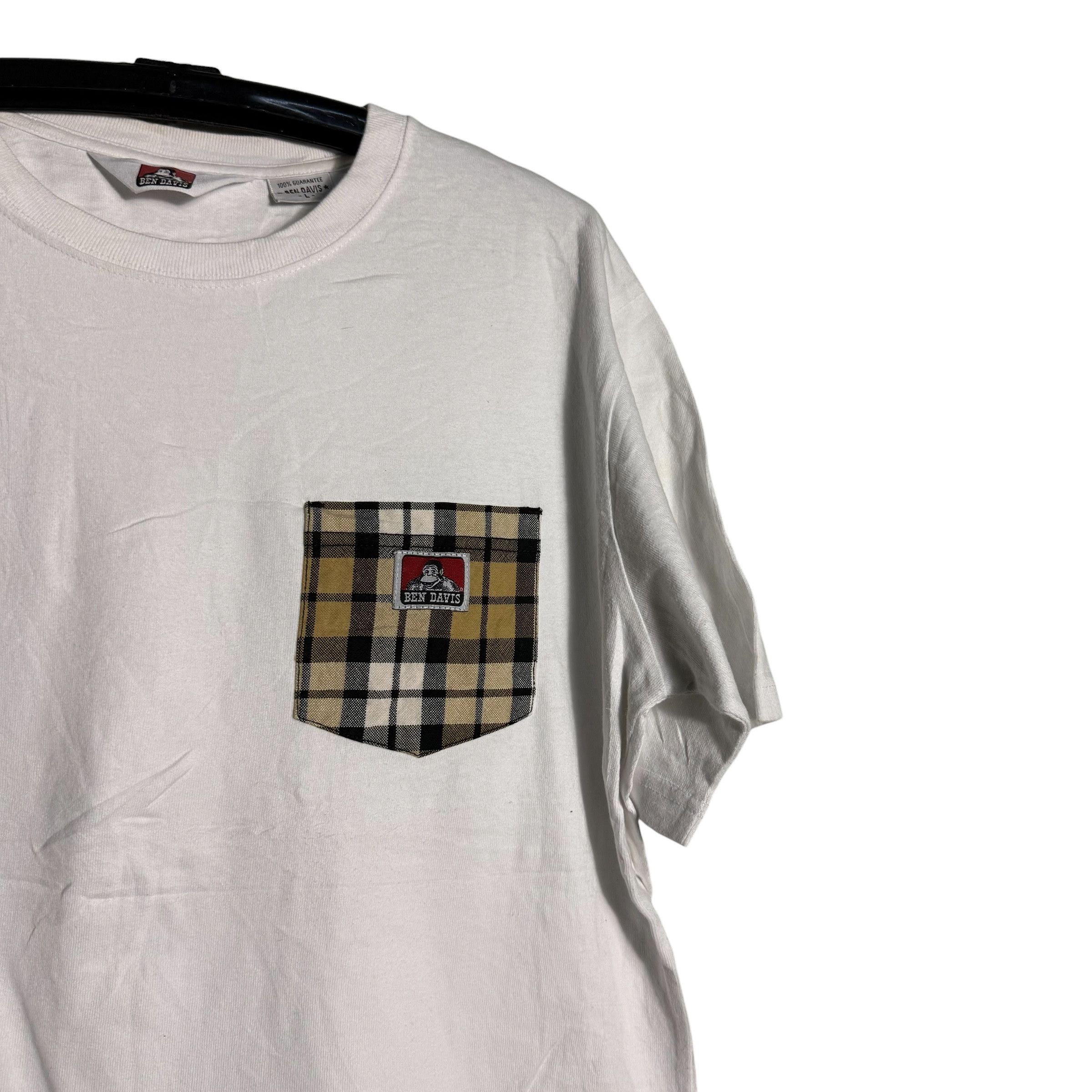 Ben Davis 🔥RARE🔥VIntage Ben Davis Streetwear Single Pocket T-shirt Size US L / EU 52-54 / 3 - 2 Thumbnail