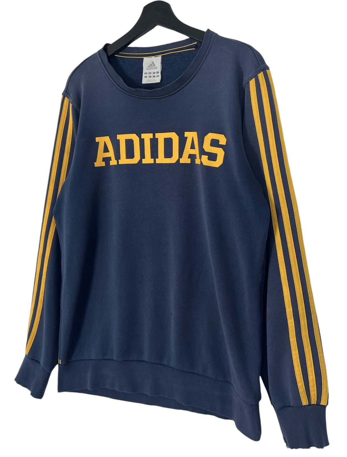 Adidas × Vintage Distressed Vintage Adidas Equipment Long Sleeve Size US L / EU 52-54 / 3 - 4 Thumbnail