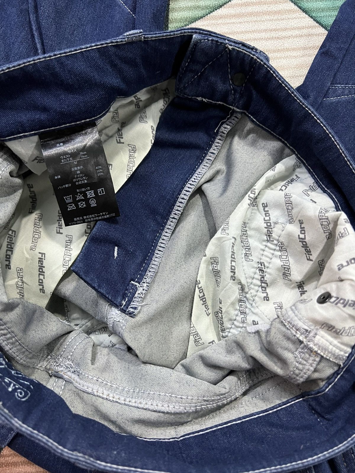 Japanese Brand FIELDCORE STRETCH JEANS Size US 30 / EU 46 - 11 Thumbnail
