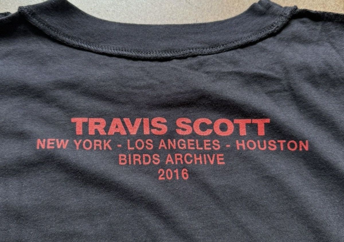 Travis Scott Cactus Jack Travis Scott l/s tee LARGE tshirt TS Birds Hood Size US L / EU 52-54 / 3 - 4 Thumbnail