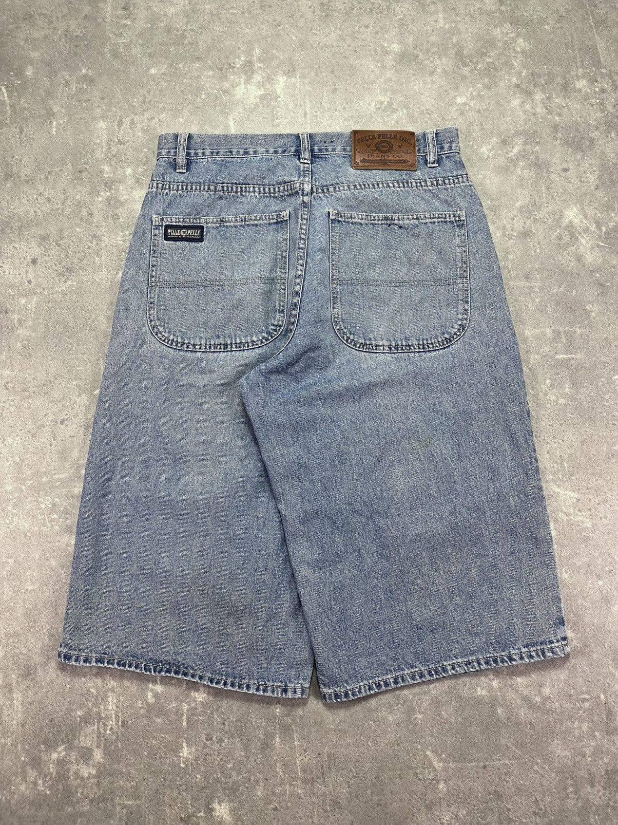 Pelle Pelle Pelle Pelle Marc Buchanan Long Logo Jorts Shorts 32 Size US 32 / EU 48 - 1 Thumbnail