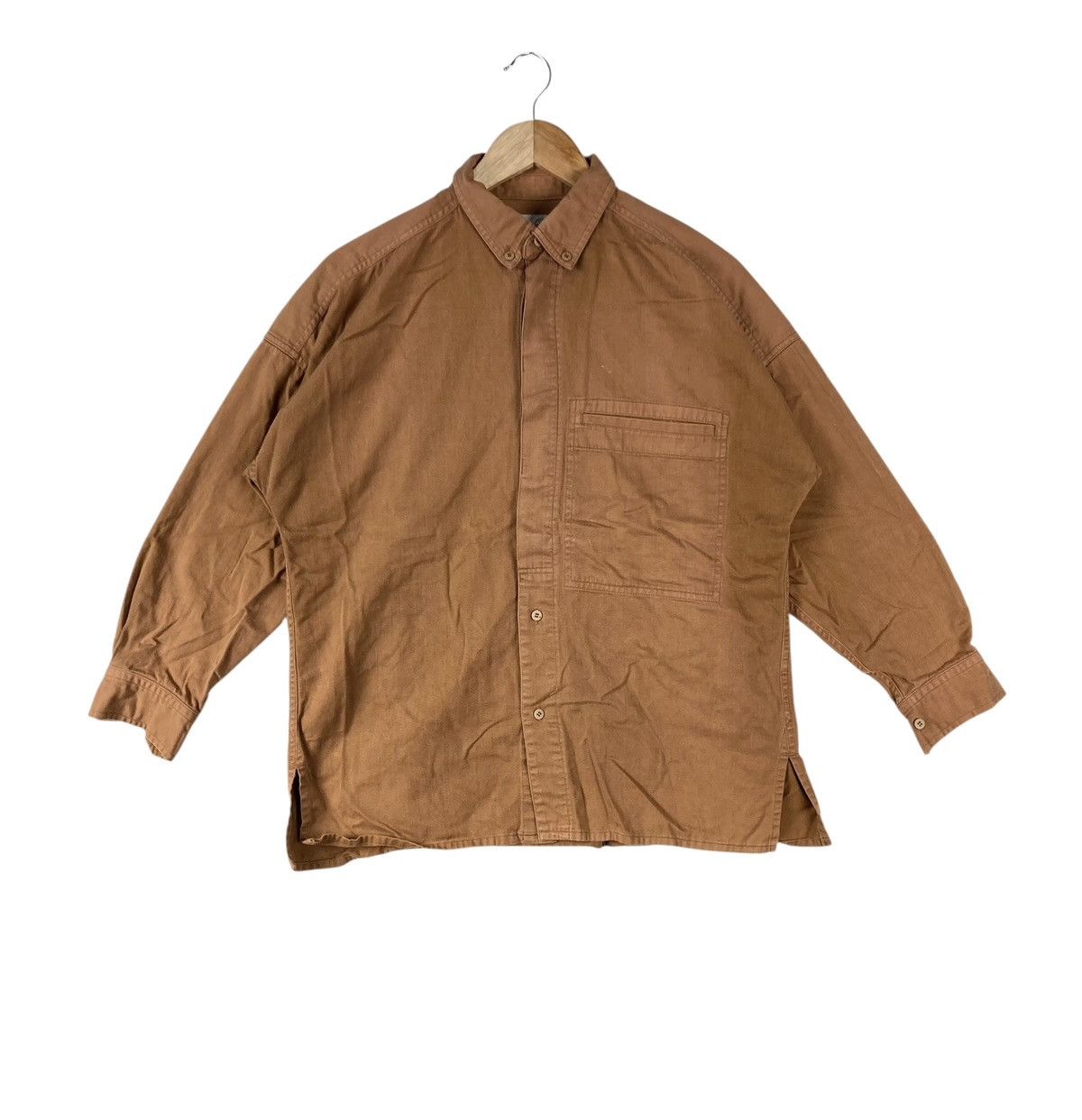 Issey Miyake Vintage Issey Miyake Plantation Japan Overshirt Workwear Size US L / EU 52-54 / 3 - 1 Thumbnail