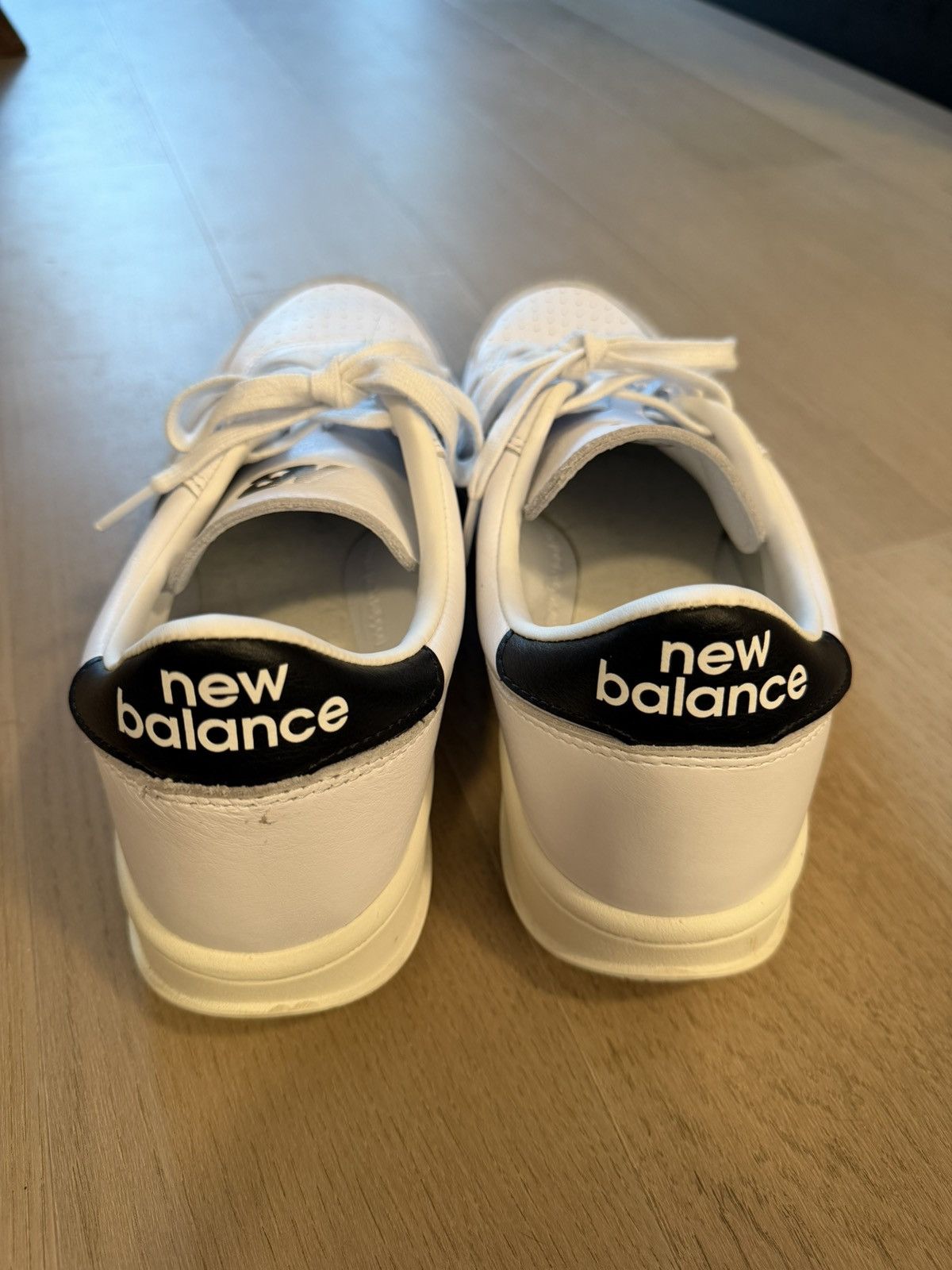 New Balance White and Black T500 Size US 13 / EU 46 - 5 Thumbnail