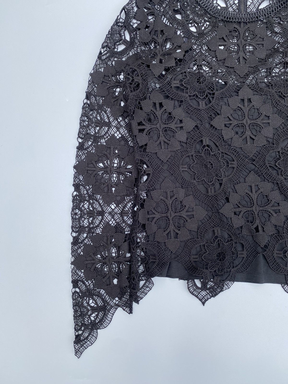 Vivienne Tam Vintage Vivienne Tam- Lace Blouse Long Sleeves Size M / US 6-8 / IT 42-44 - 8 Thumbnail