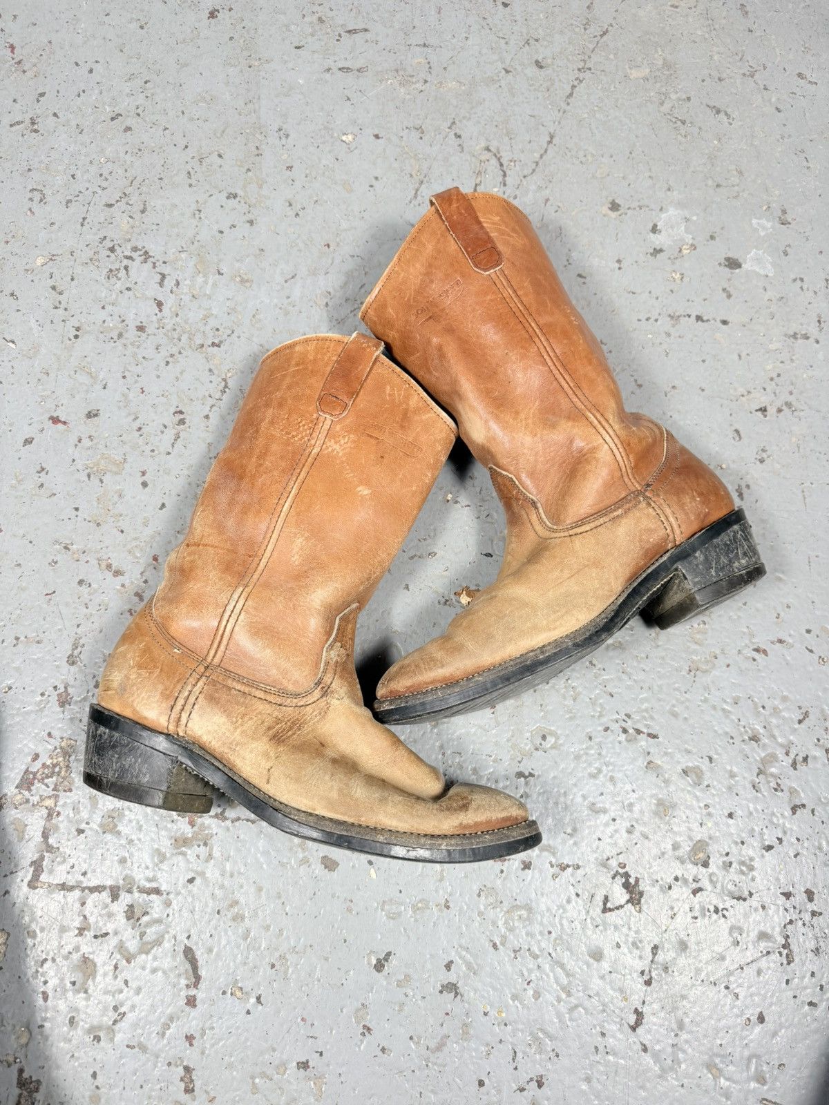 80s Vintages Vibram Red Wings Cowboy Boots