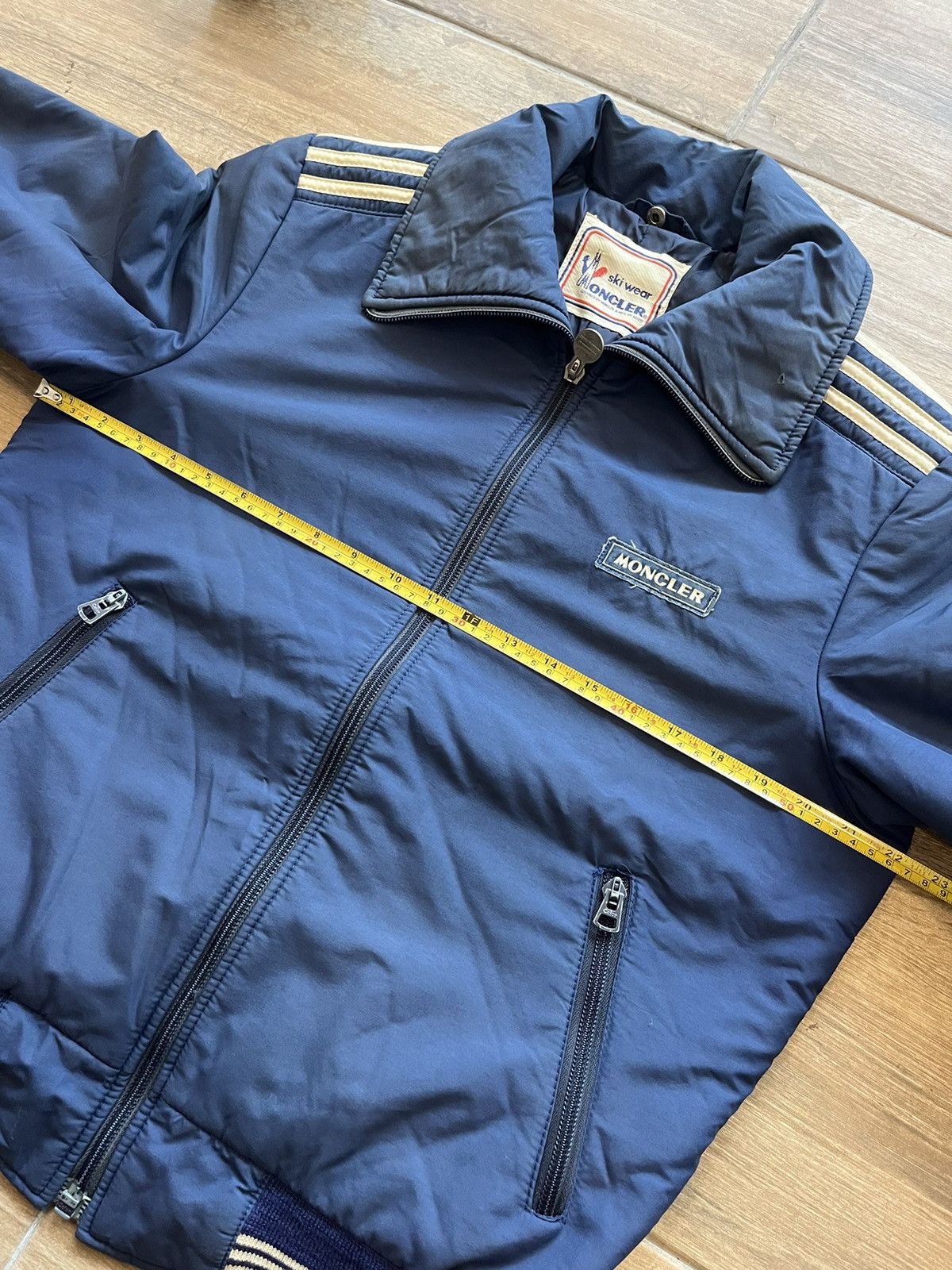 Descente × Moncler Vtg Moncler Descente Light Puffer Jacket Size US M / EU 48-50 / 2 - 21 Thumbnail