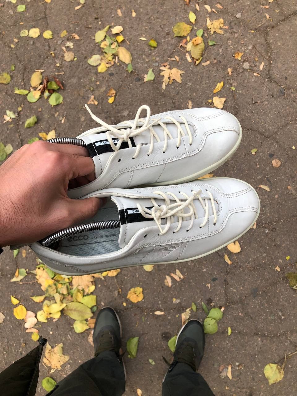 Ecco VERY RARE ECCO DANISH DESIGN LEATHER SNEAKERS DESIGNER DELUX Size US 8 / EU 41 - 15 Thumbnail