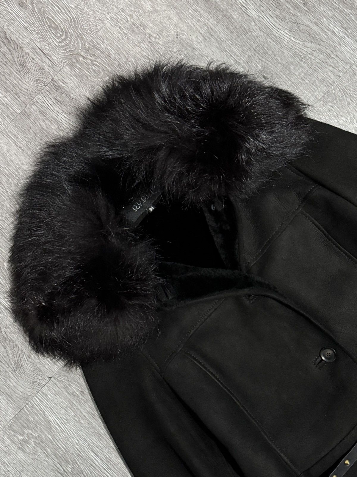 Gucci Gucci - Tom ford - Lambskin Sheepskin Leather Fur Jacket Size XS / US 0-2 / IT 36-38 - 4 Thumbnail
