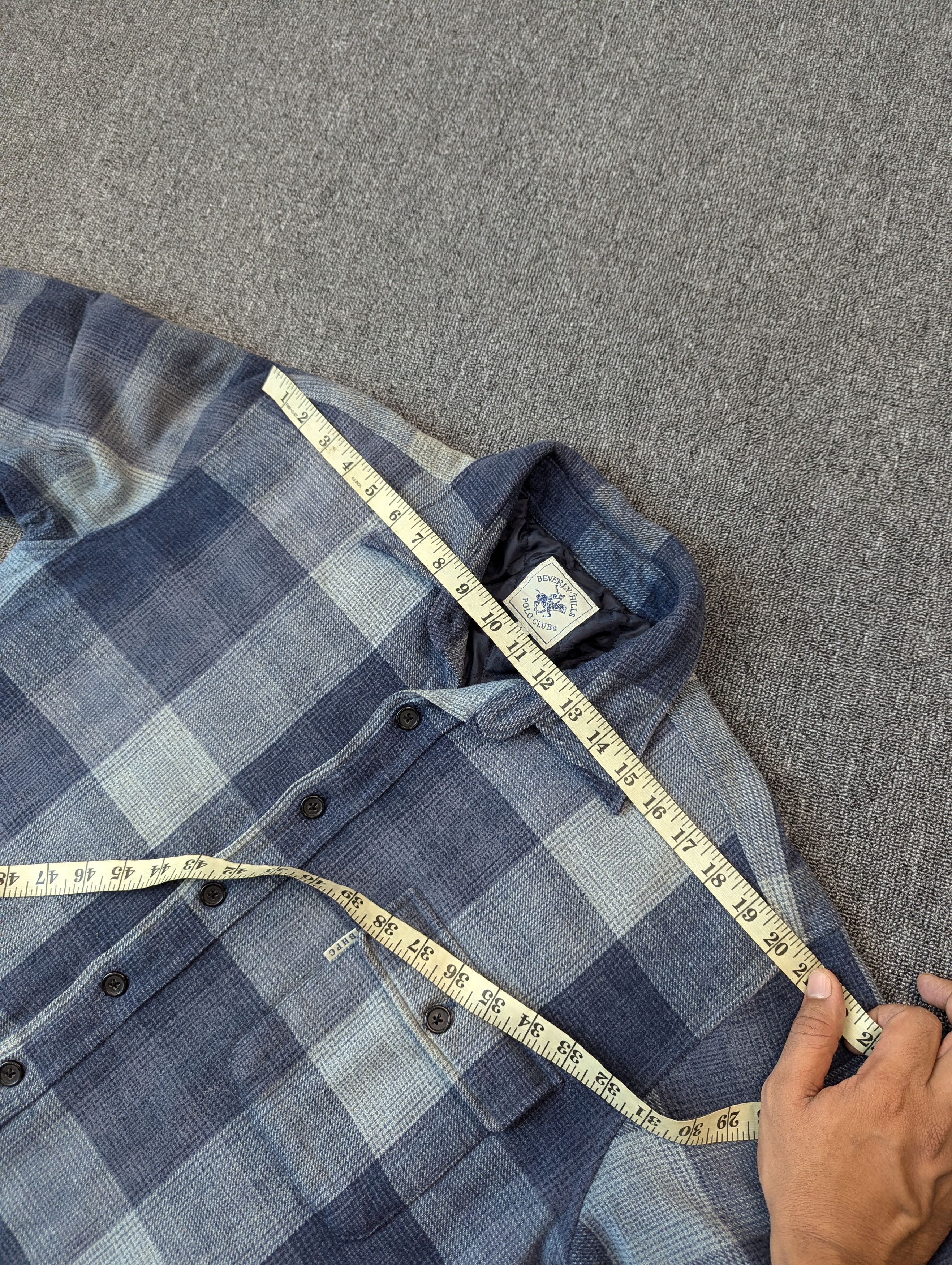 Beverly Hills Polo Club Vintage Beverly Hills Polo Club Tartan Quilted Jacket Size US L / EU 52-54 / 3 - 15 Thumbnail